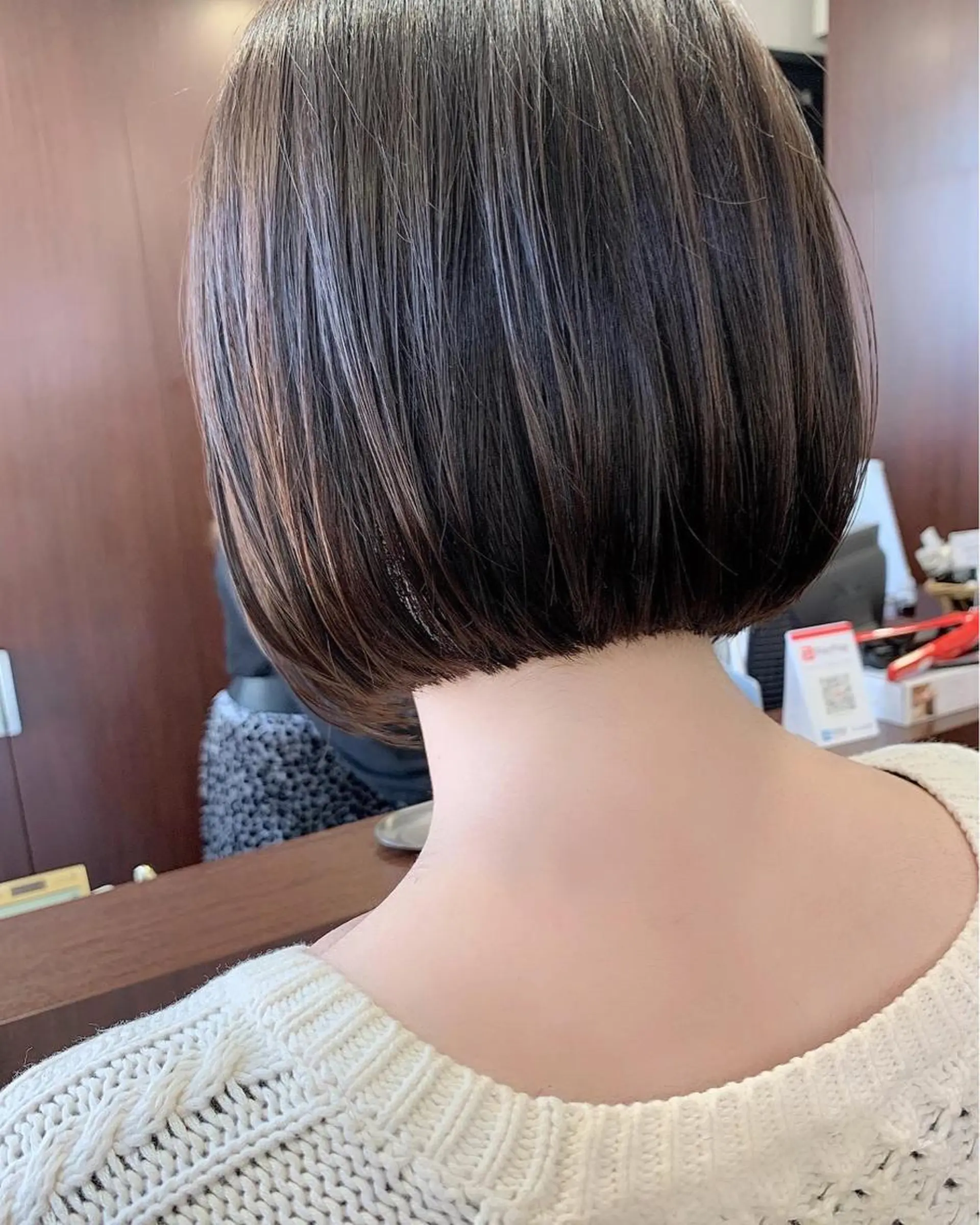 ショート 縮毛矯正/ショート/ レイヤー/畑中正敏のヘアスタイル