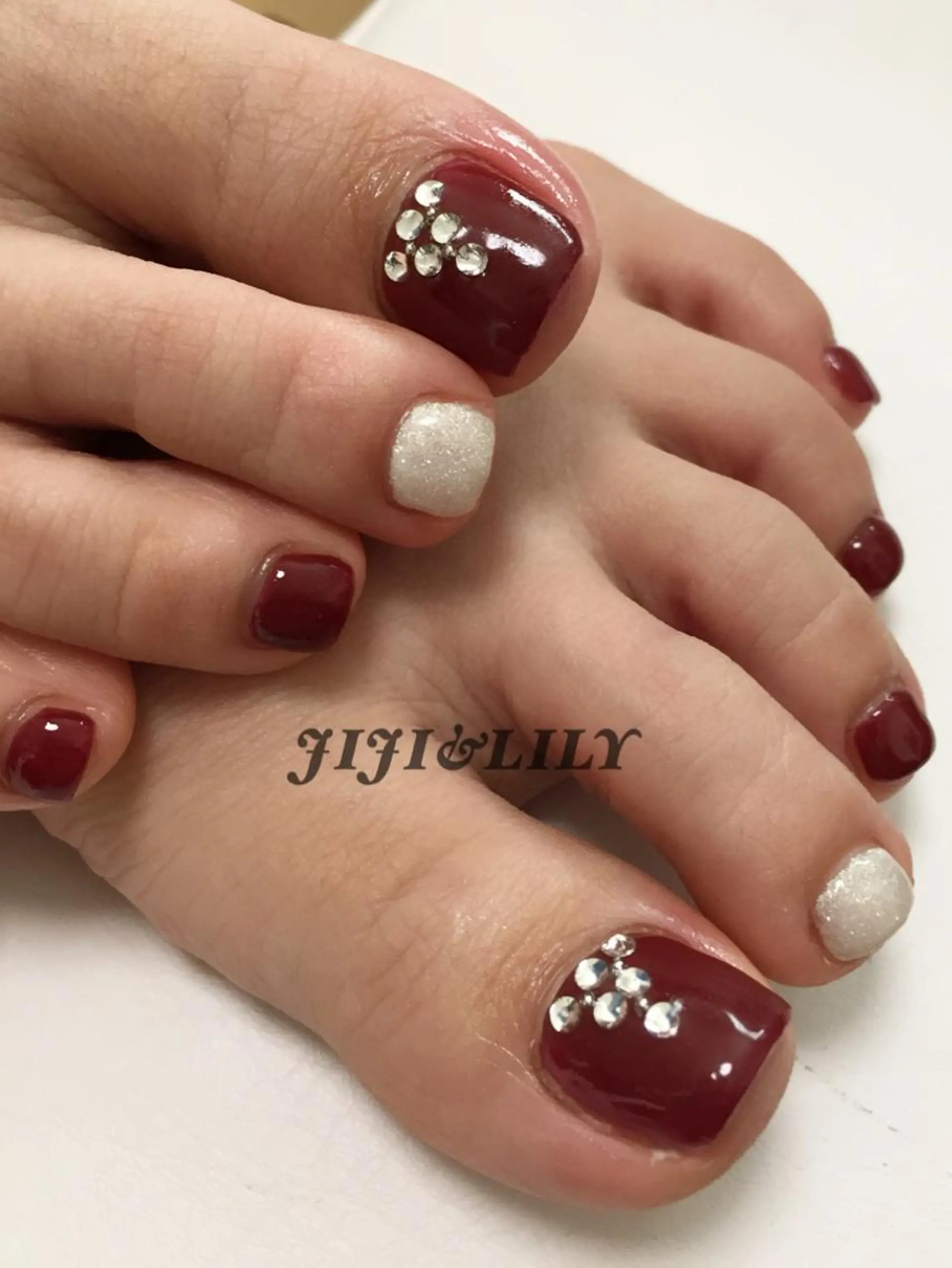 ネイル フットネイル 豊田 圭子のネイルデザイン