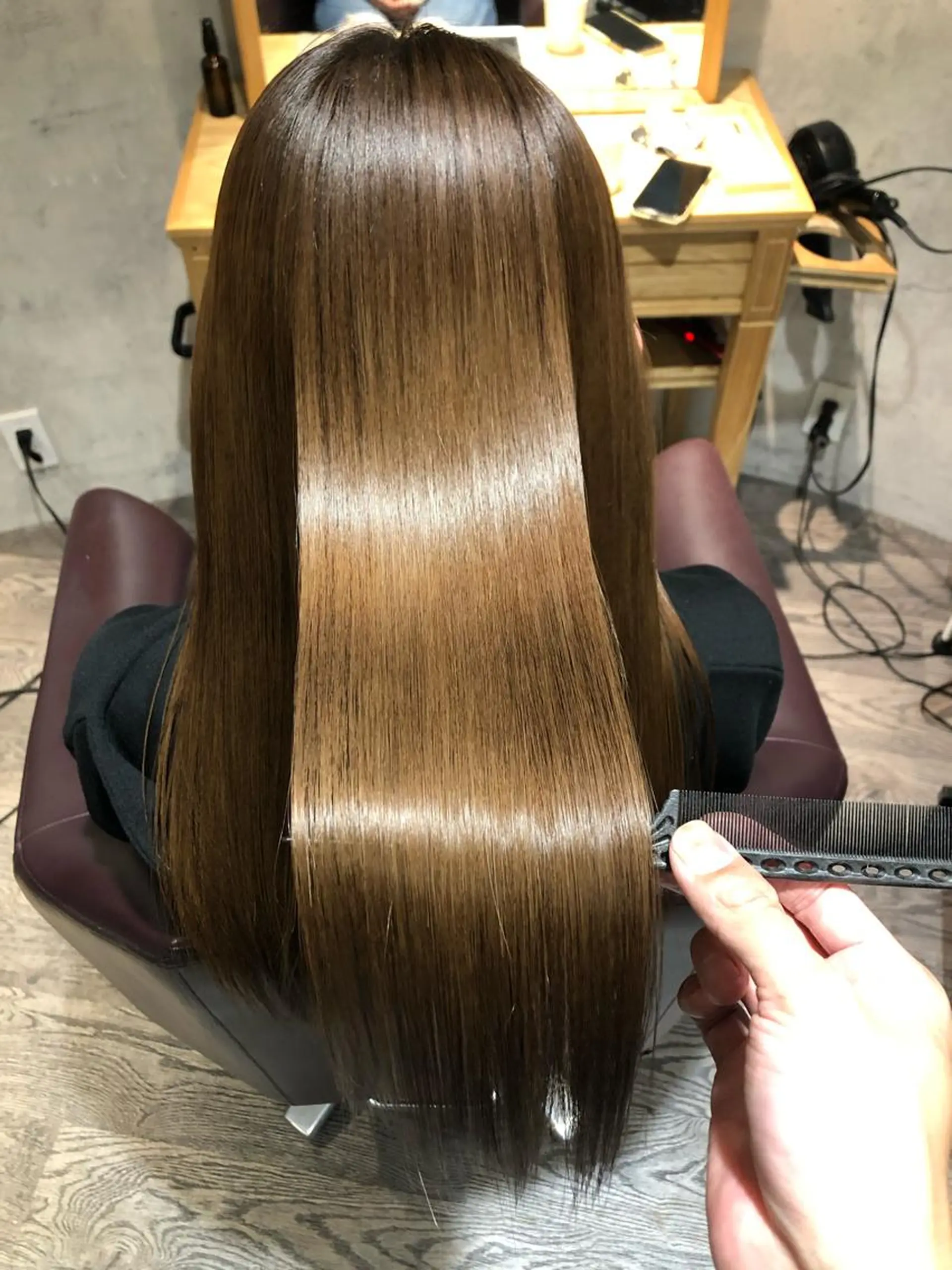 ロング トリートメント 髪質改善 MAKIのヘアスタイル