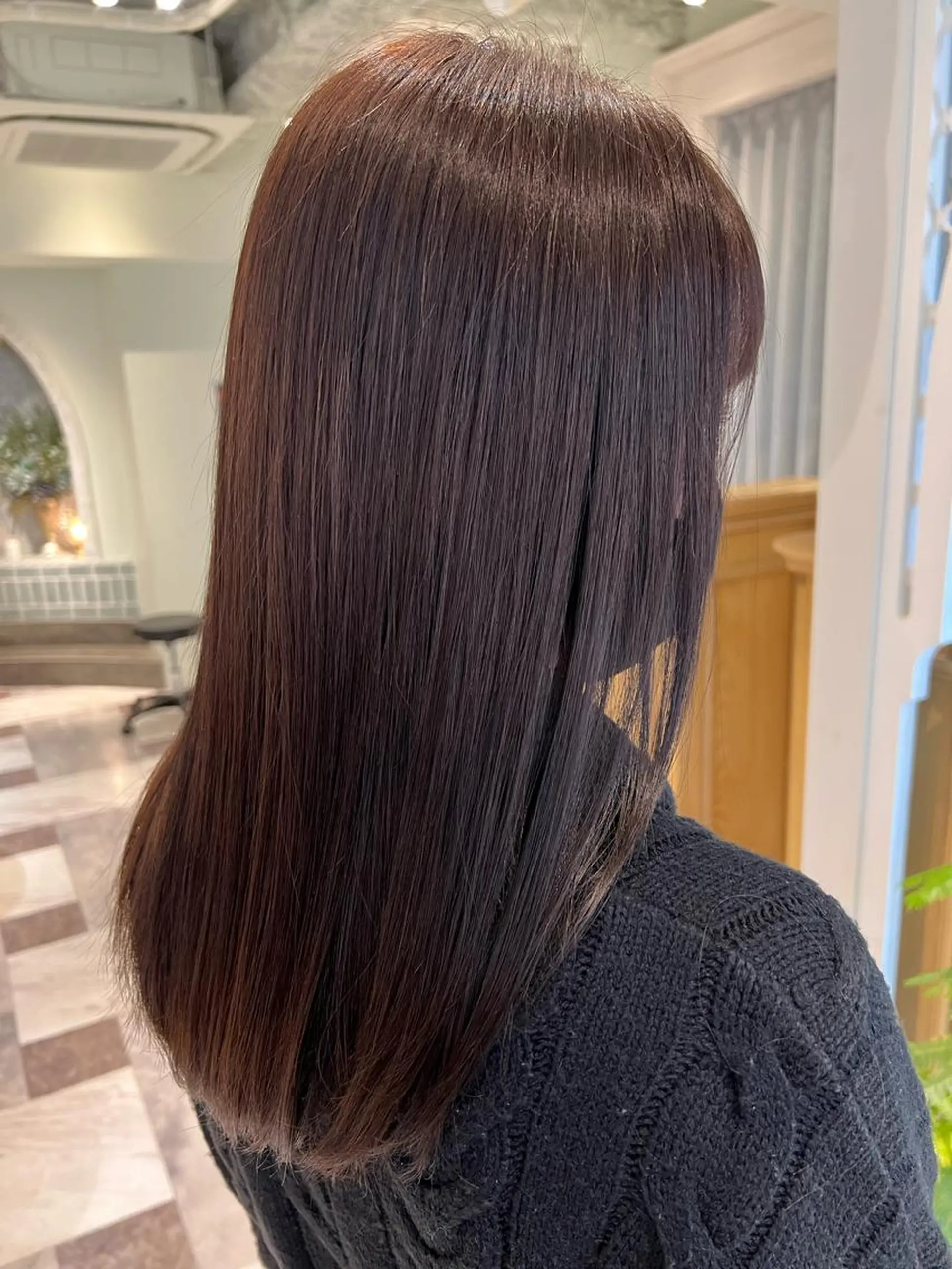 カラー 渡辺 麻衣のヘアスタイル