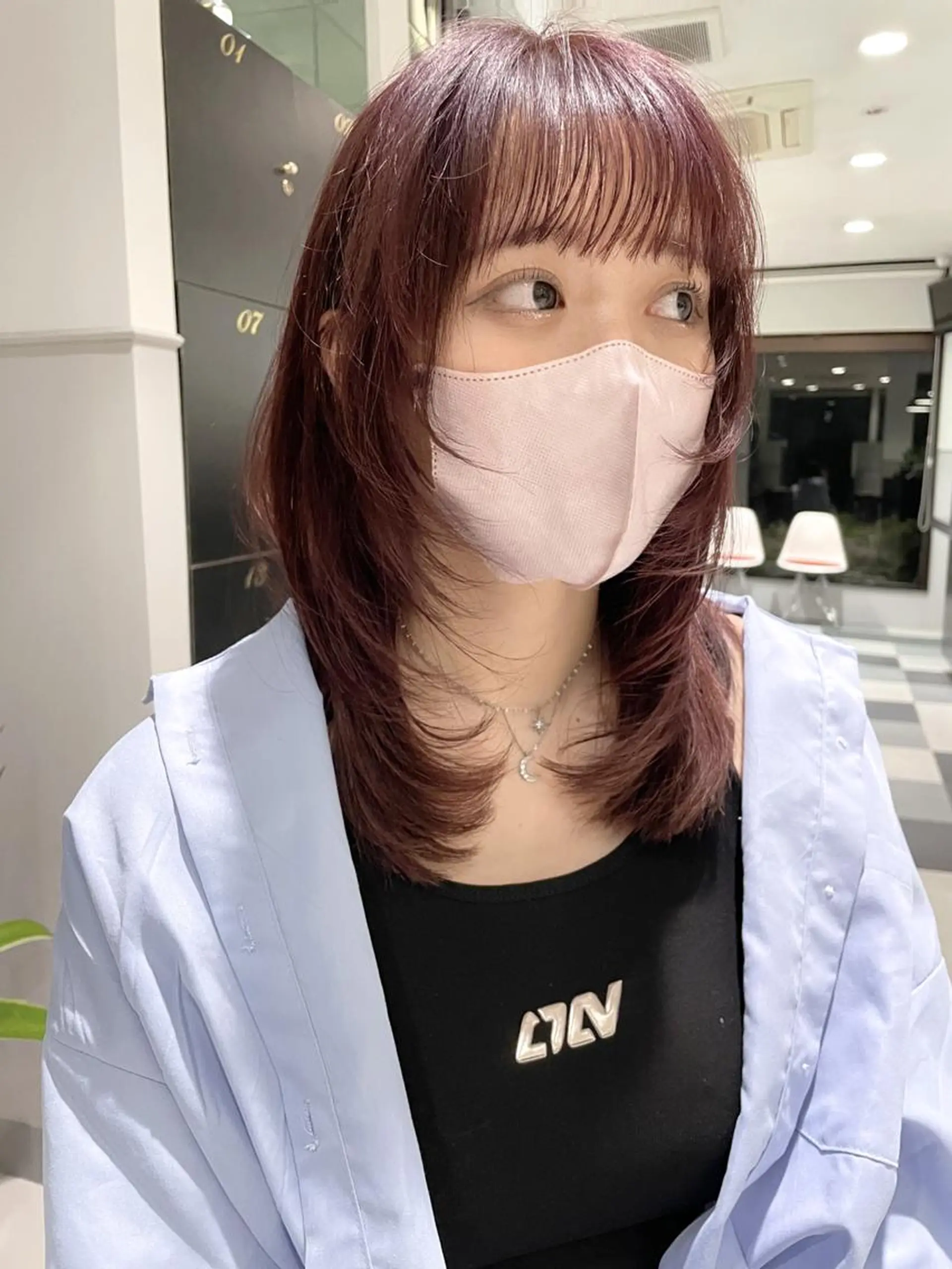 パーマ カラー メンズ ロング 畑 雄貴のヘアスタイル