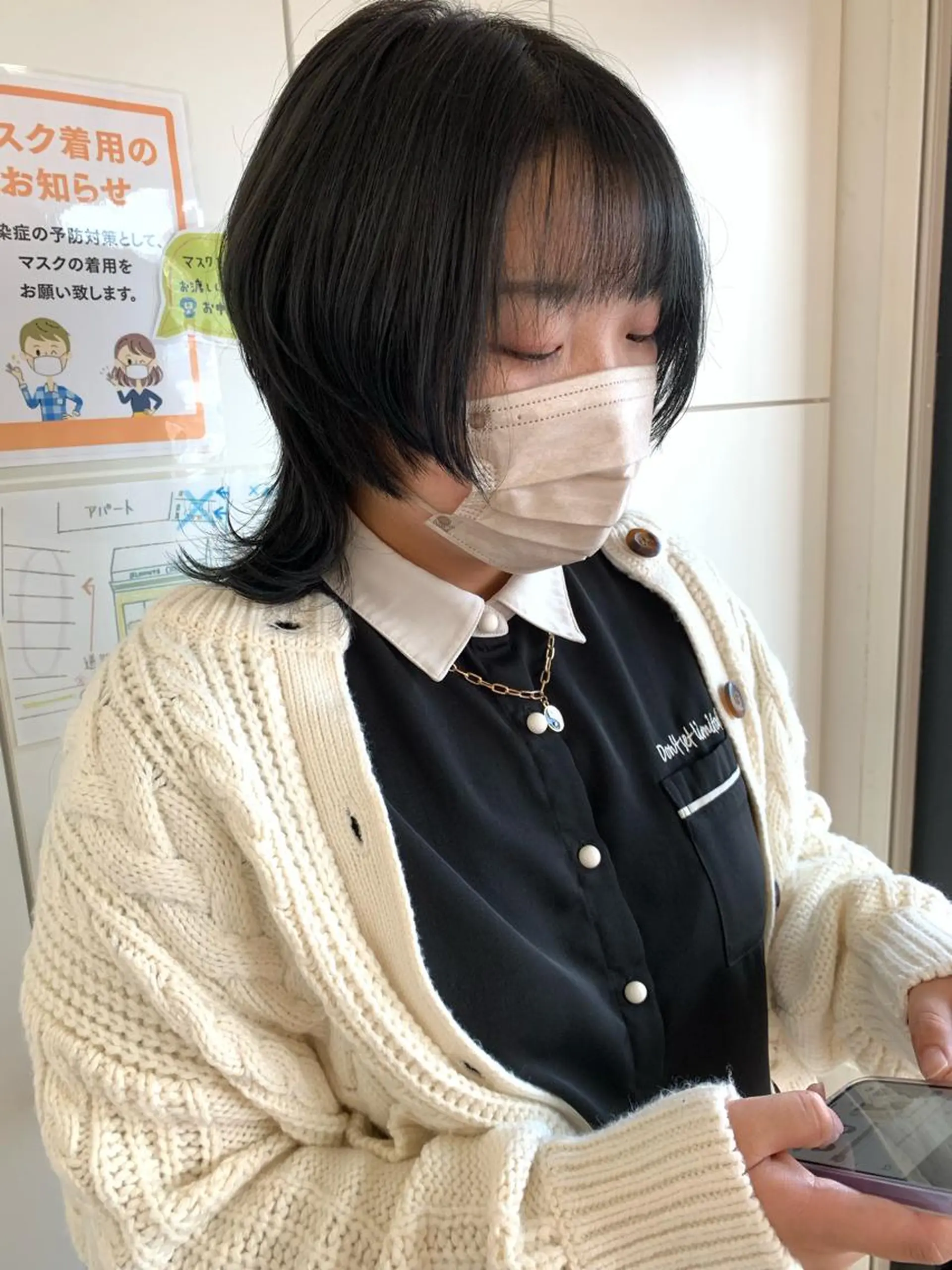 ミディアム 🫧ウルフカット/ 畑中結衣🫧のヘアスタイル