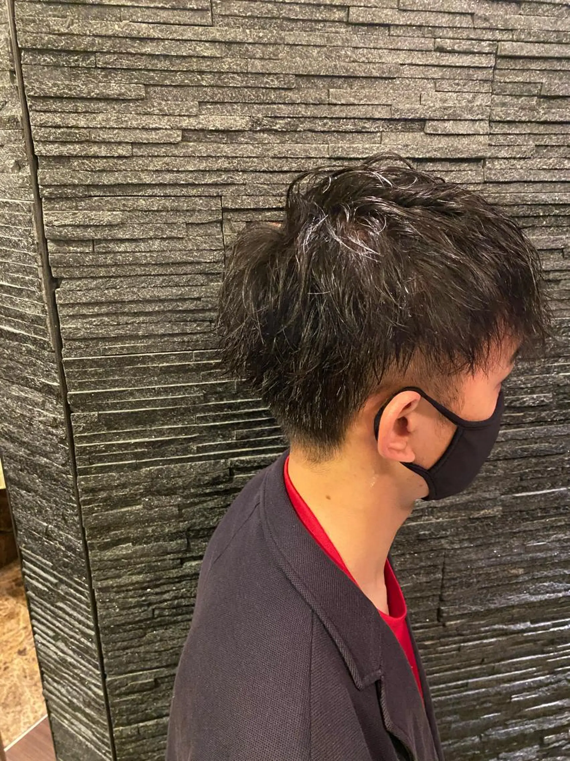 ミディアム 齋藤 大晟のヘアスタイル