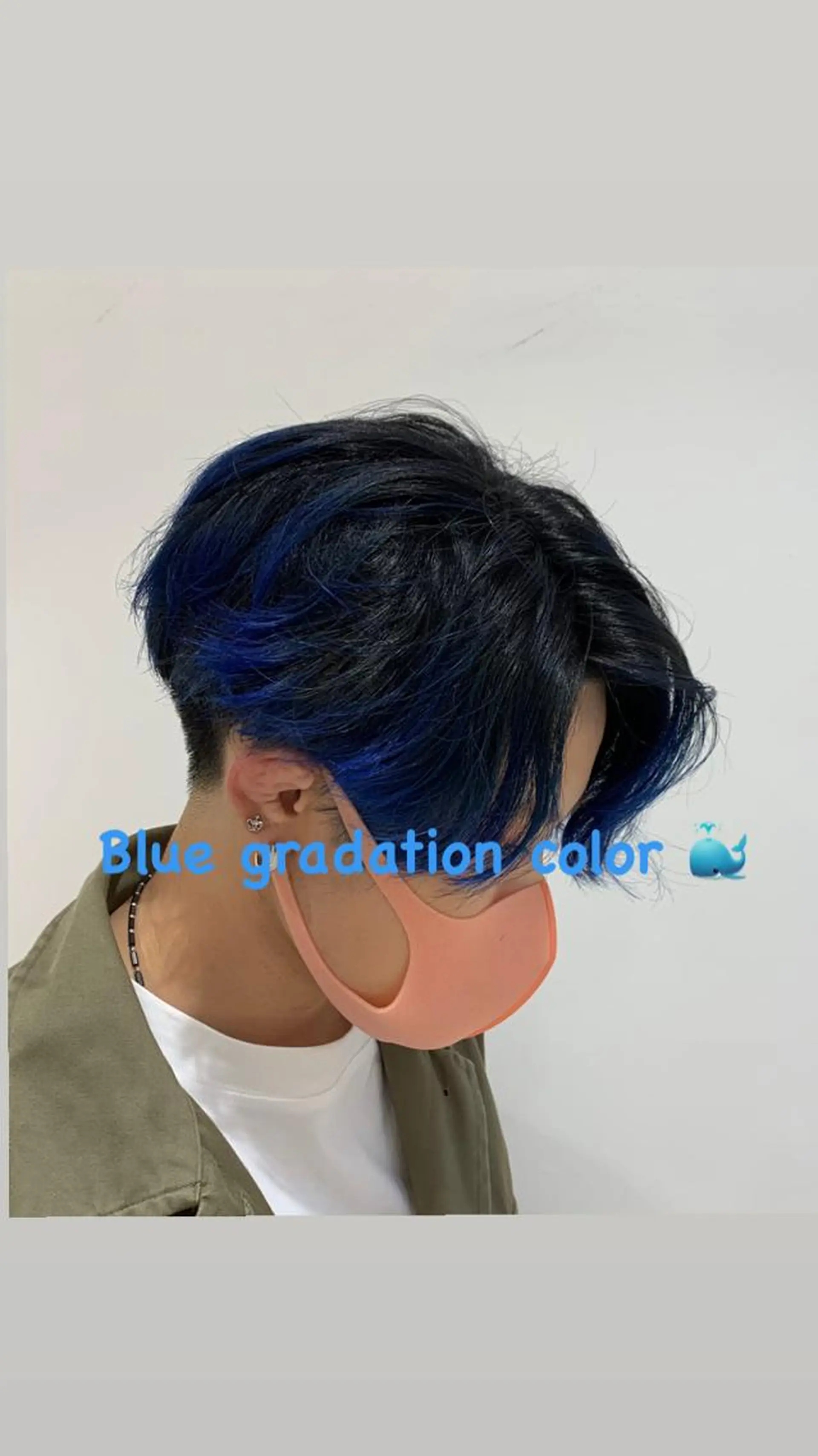 ショート 🐺ウルフ× ハイトーン🐺MOEのヘアスタイル