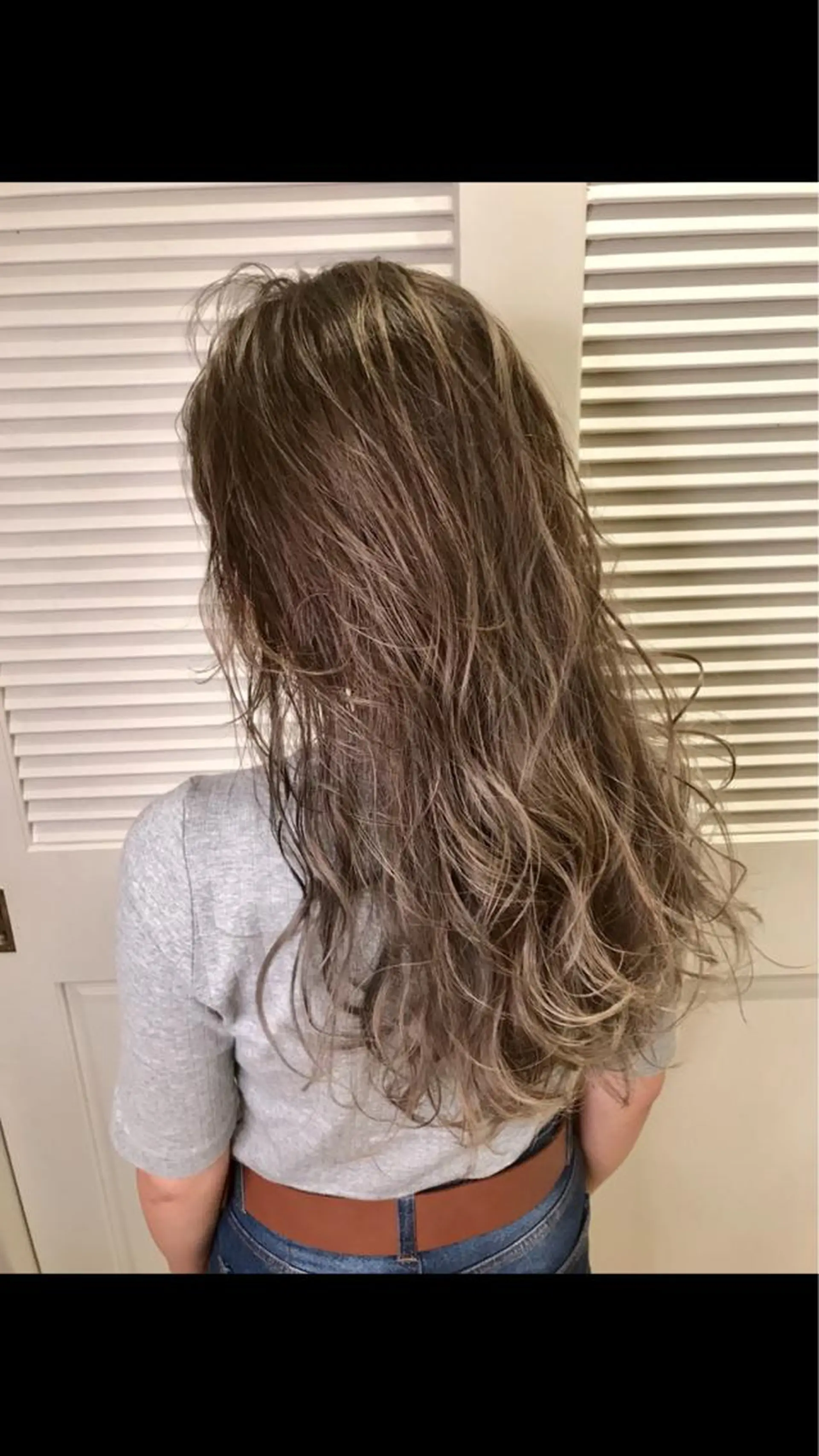 セミロング カラー ヘアアレンジ ヘアカラー トリートメント WATARU🔥／ 外国人風ハイライトのヘアスタイル