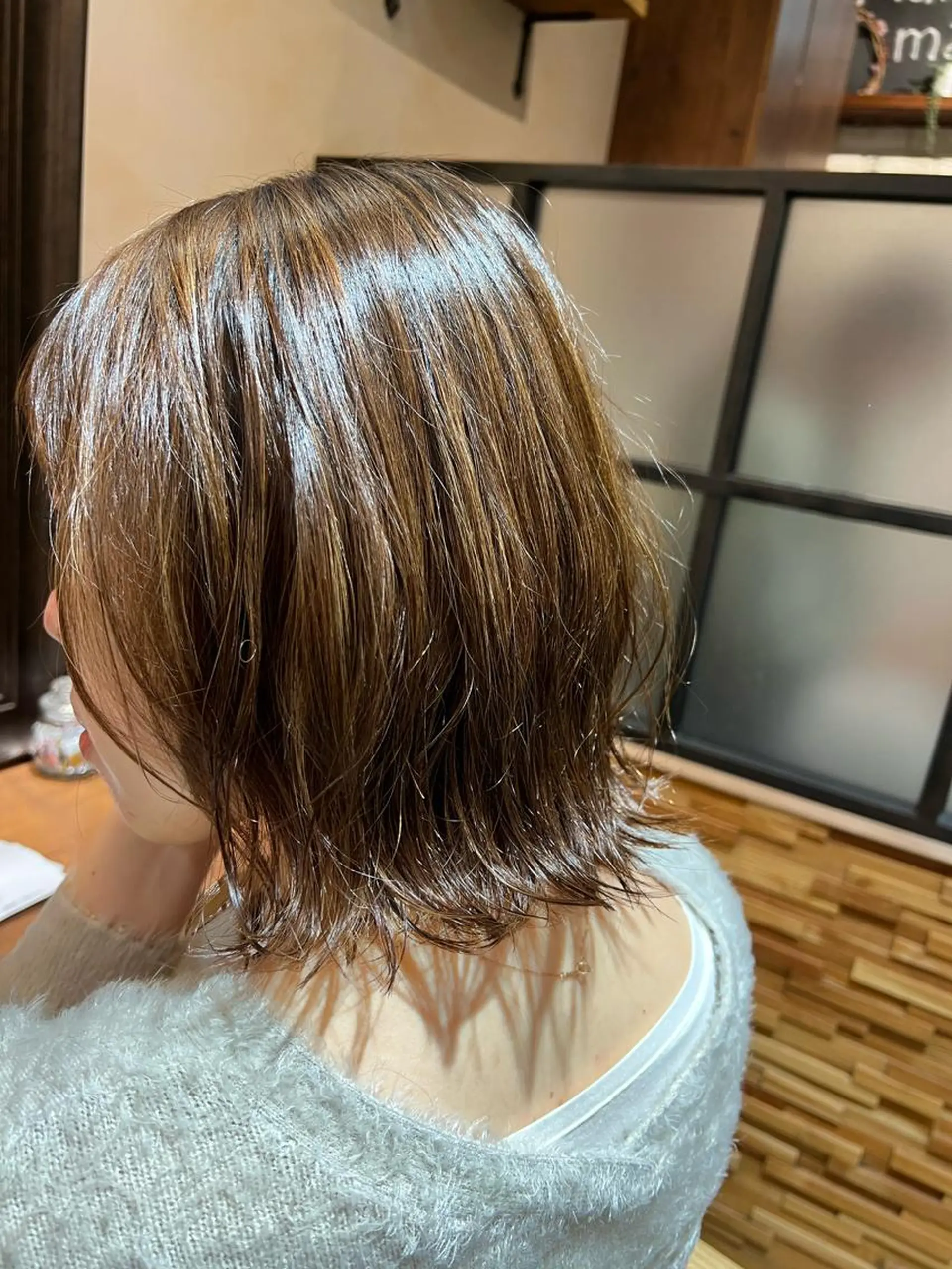 ミディアム カラー パーマ sakuma daikiのヘアスタイル