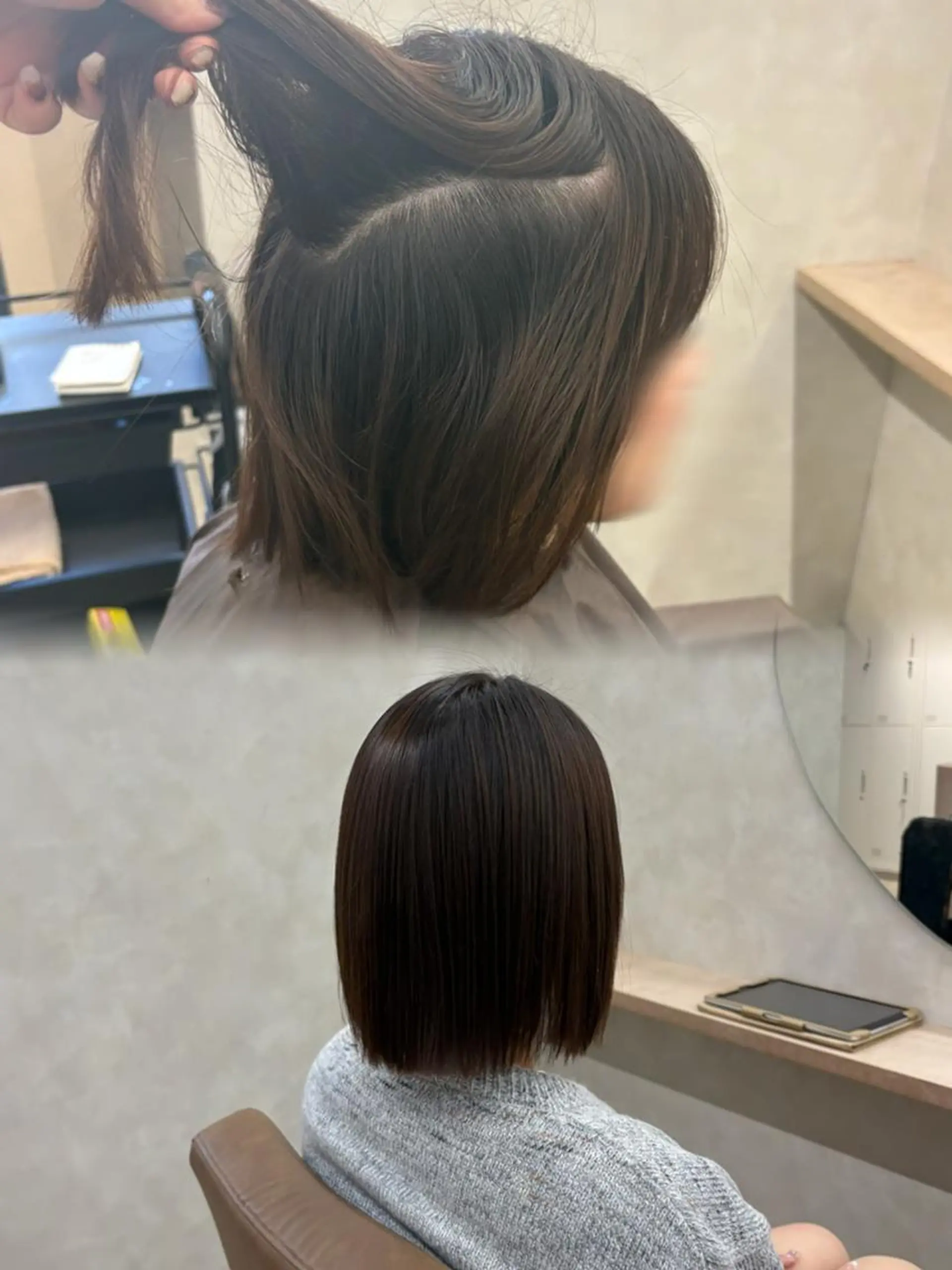 ミディアム 縮毛矯正 YUCCAelua2 🌱モデル募集中🌱のヘアスタイル