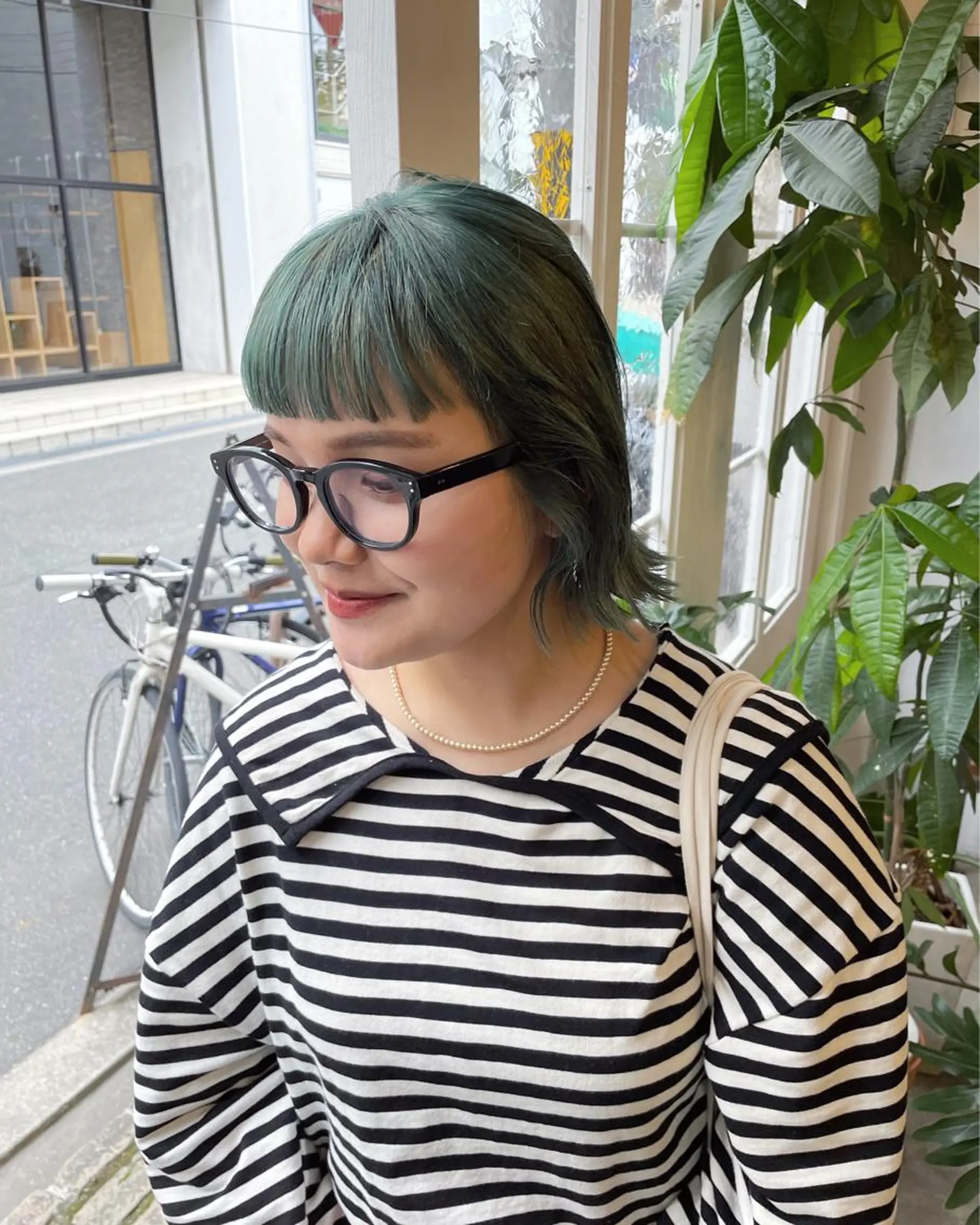 カラー デザインカラー カット ヘアカラー ハッシュカット カシマハヤトのヘアスタイル