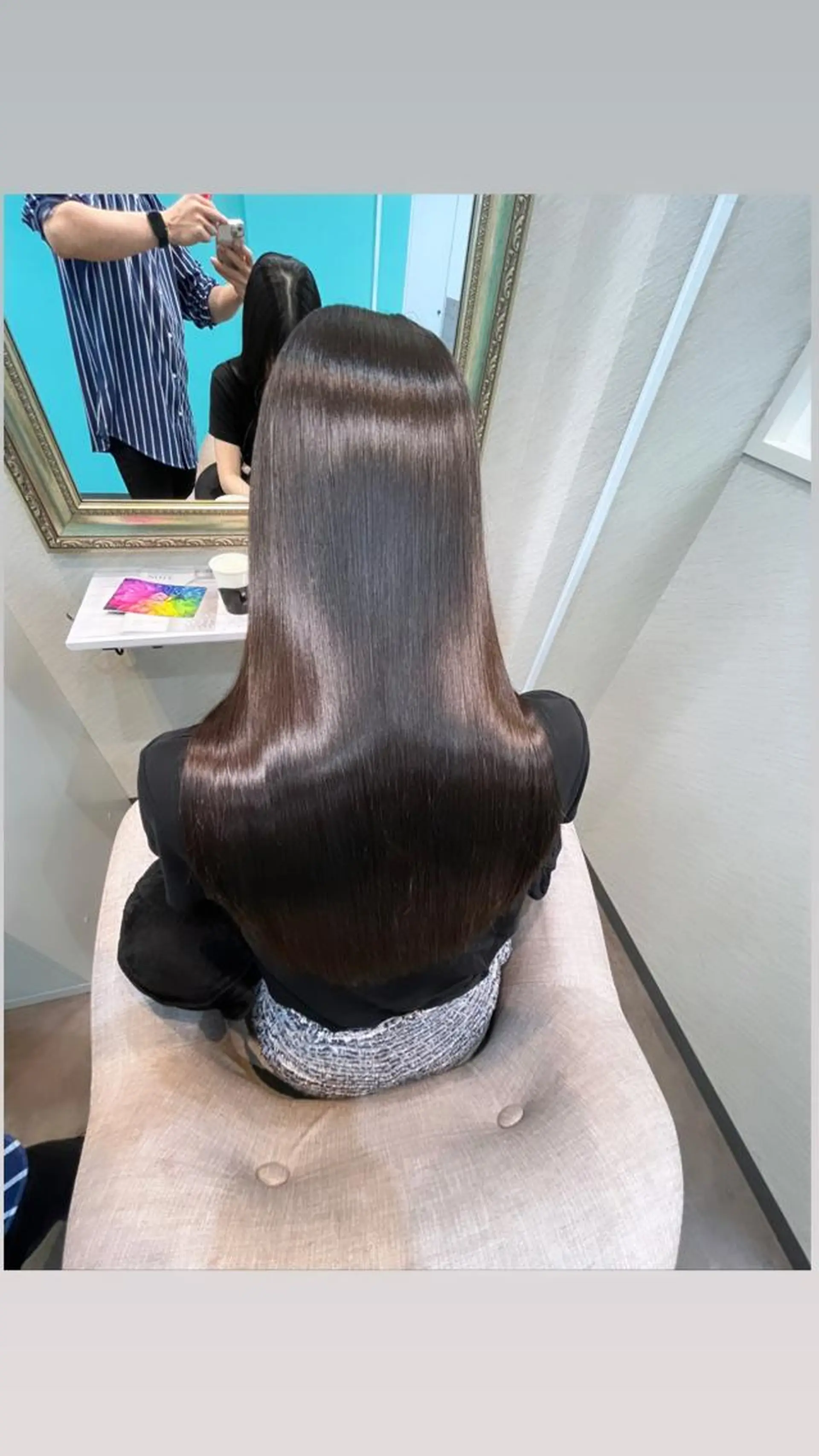 ロング カラー 髪質改善 トリートメント 酸熱トリートメント seta新宿所属・髪質改善/縮毛矯正 芹沢のヘアスタイル