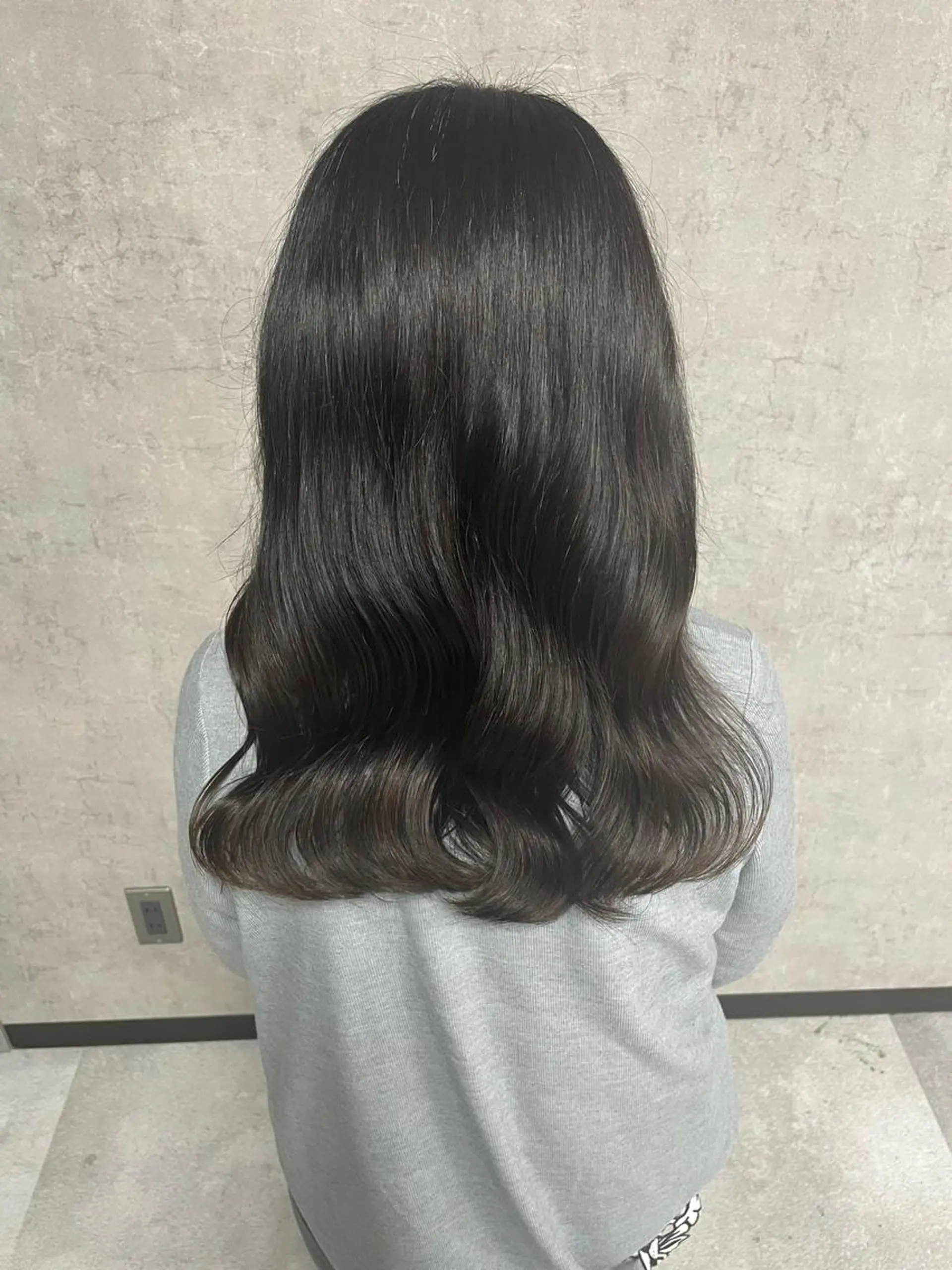 ロング ヨシンモリ トレンド韓国レイヤー 🇰🇷のんのヘアスタイル