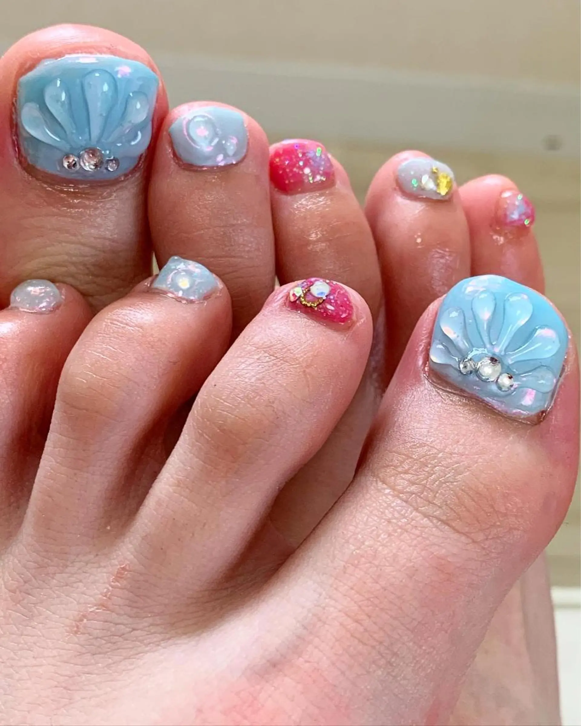 ネイル 新山 聖のネイルデザイン