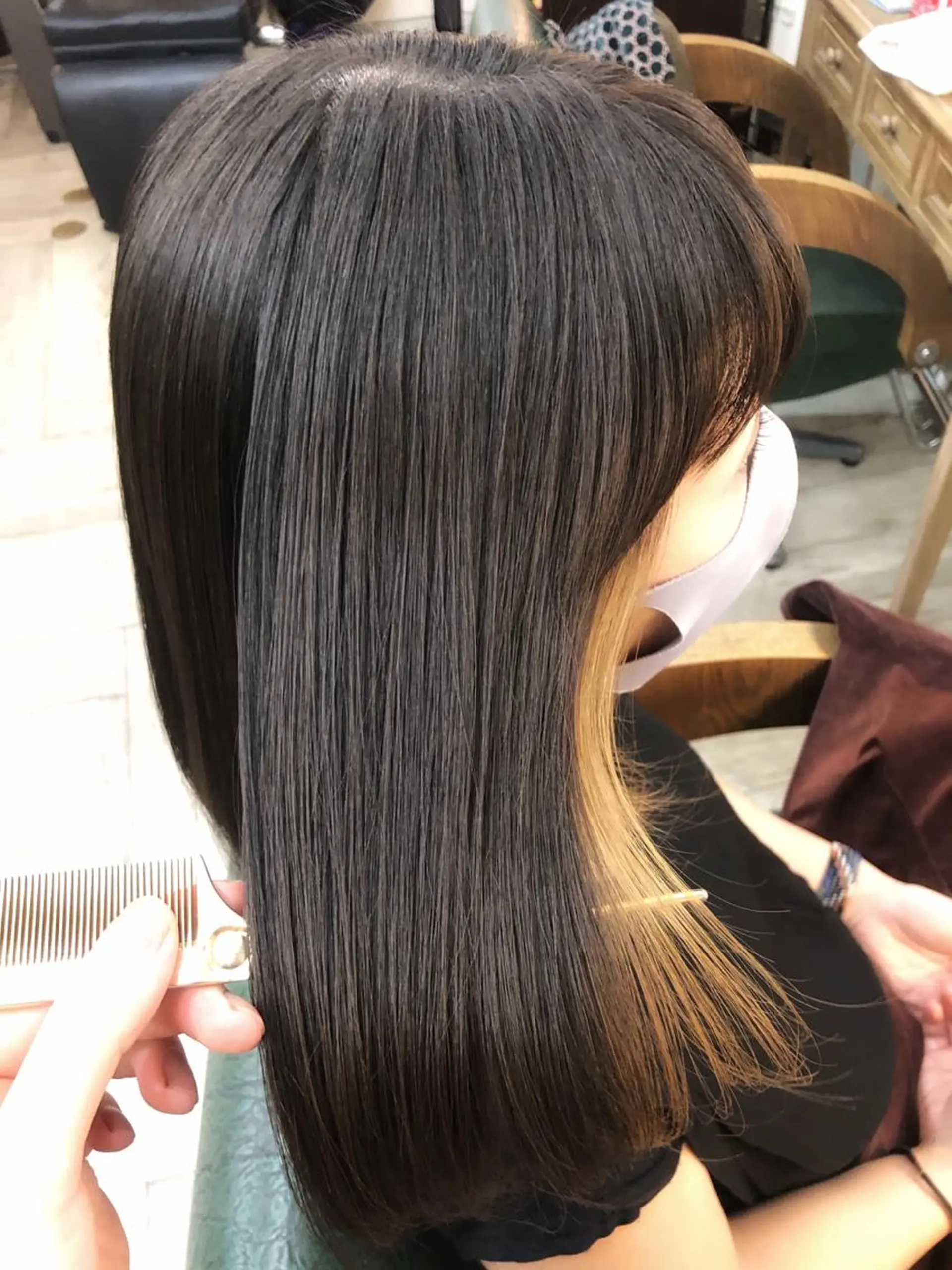 ミディアム ❤︎大人シック ベージュrihoのヘアスタイル