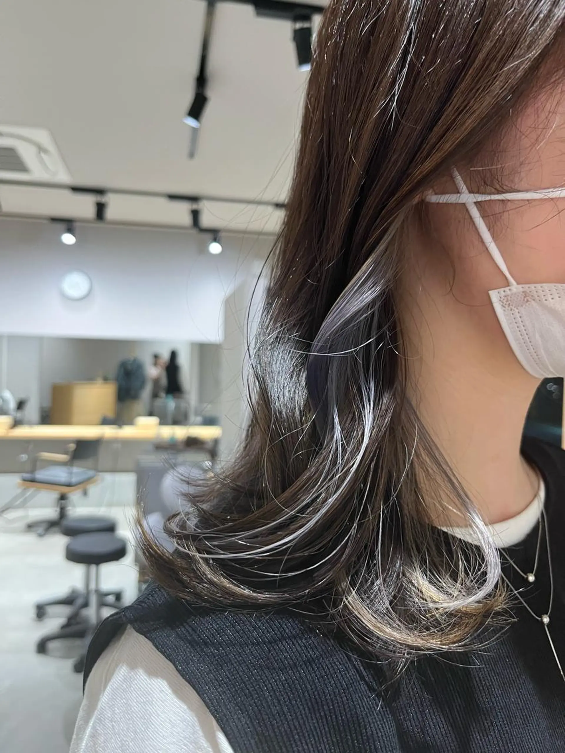 カラー 透明感ケアカラー/ レイヤー/ryokaのヘアスタイル