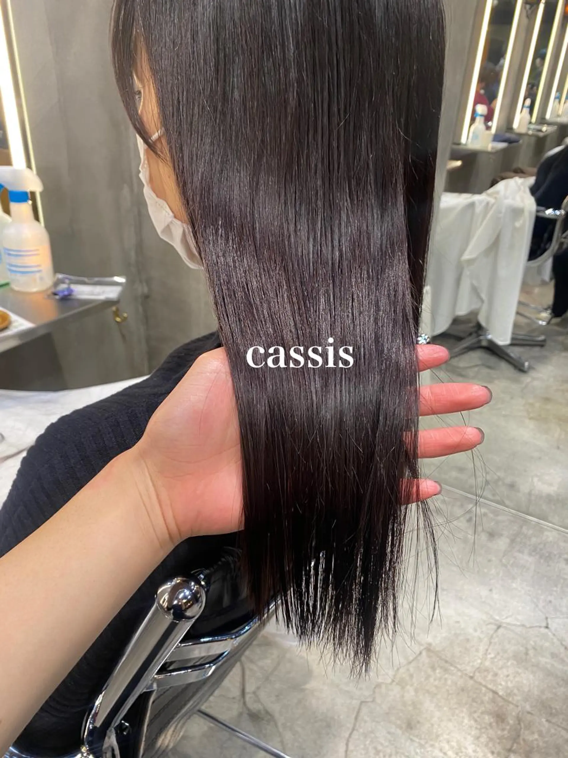 ロング カラー ブリーチ ブリーチなしカラー カット ヘアカラー トリートメント メンズヘア/パーマ/ SHOUTOのヘアスタイル