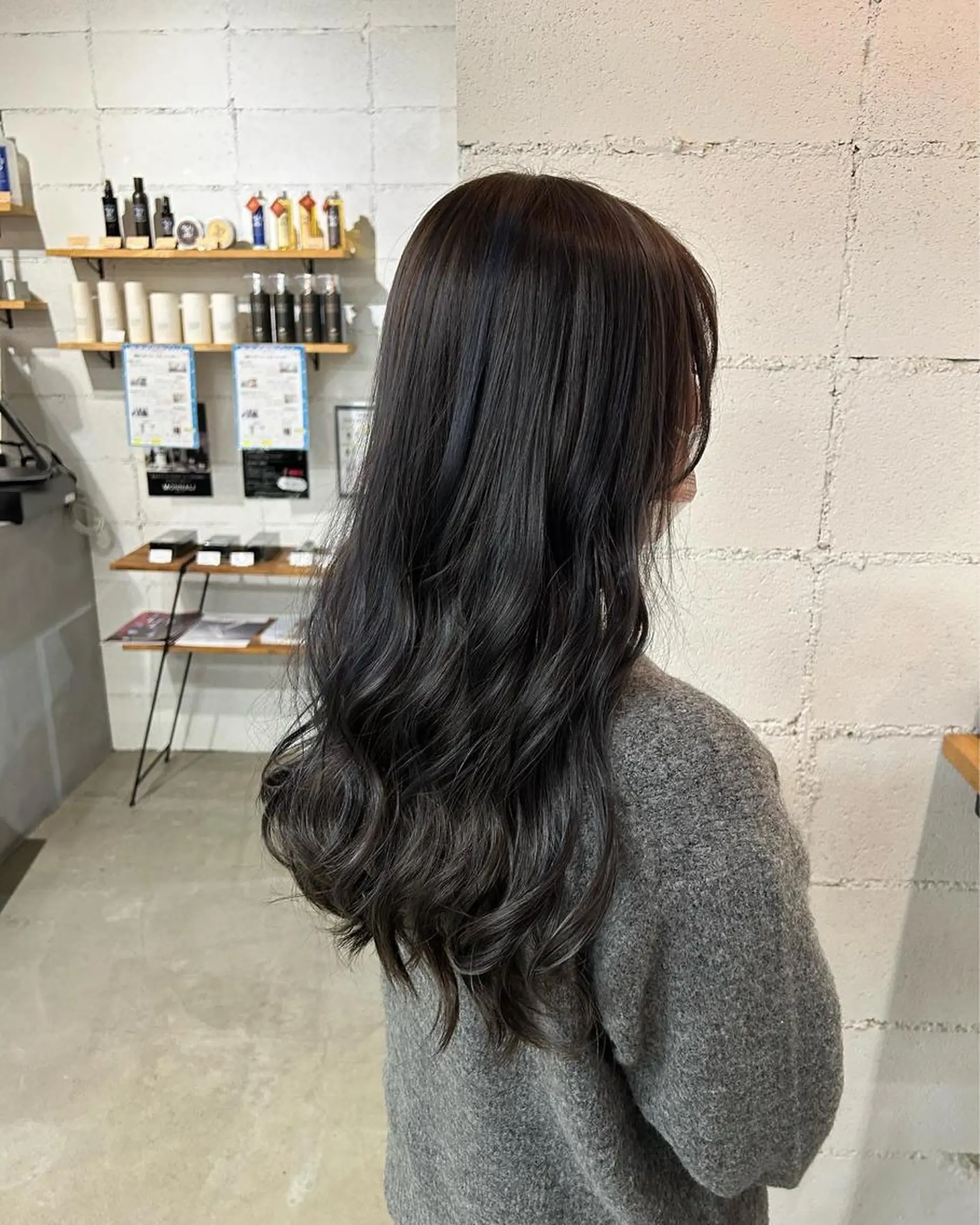 ロング 1回で綺麗になる 髪質改善 小山光のヘアスタイル