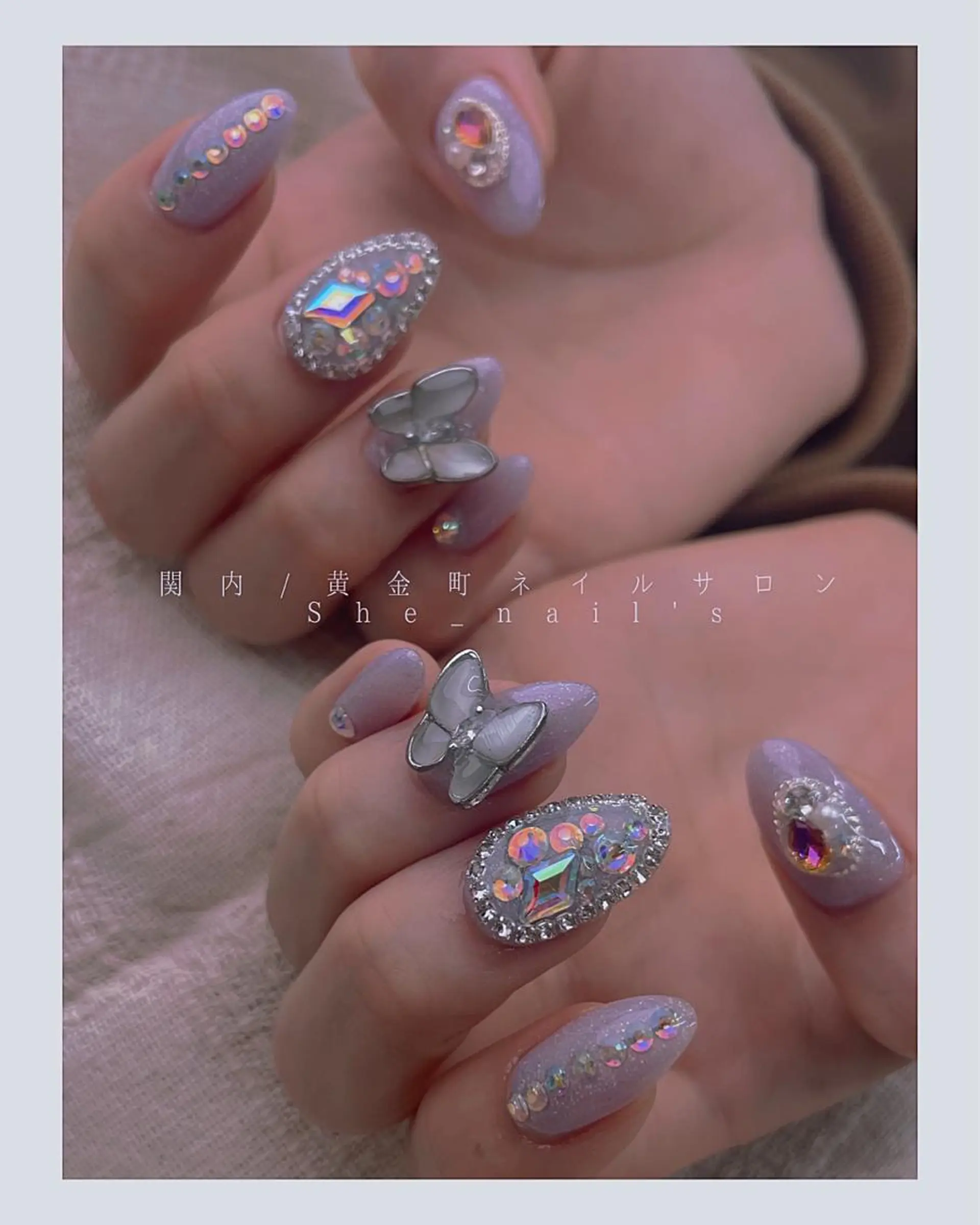 ネイル Blushオーナー Shiinaのネイルデザイン