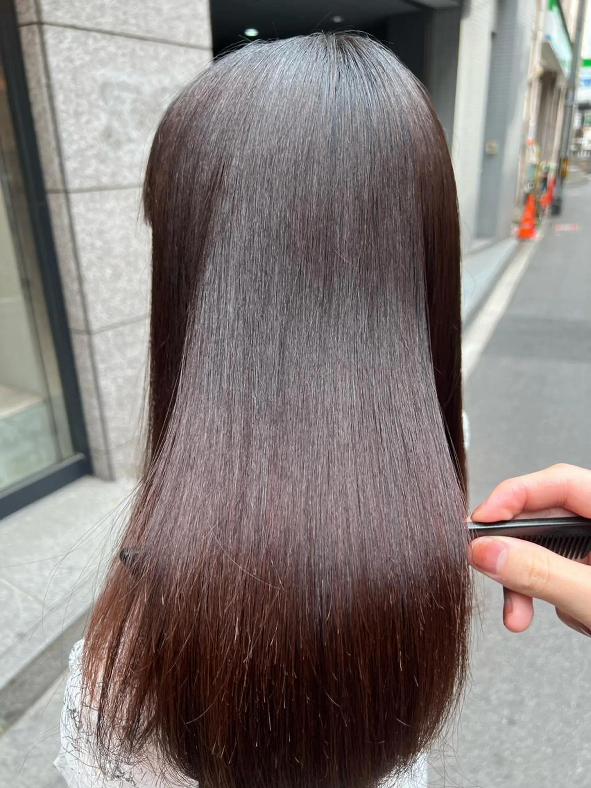 ロング 髪質改善ストレート Kantaのヘアスタイル