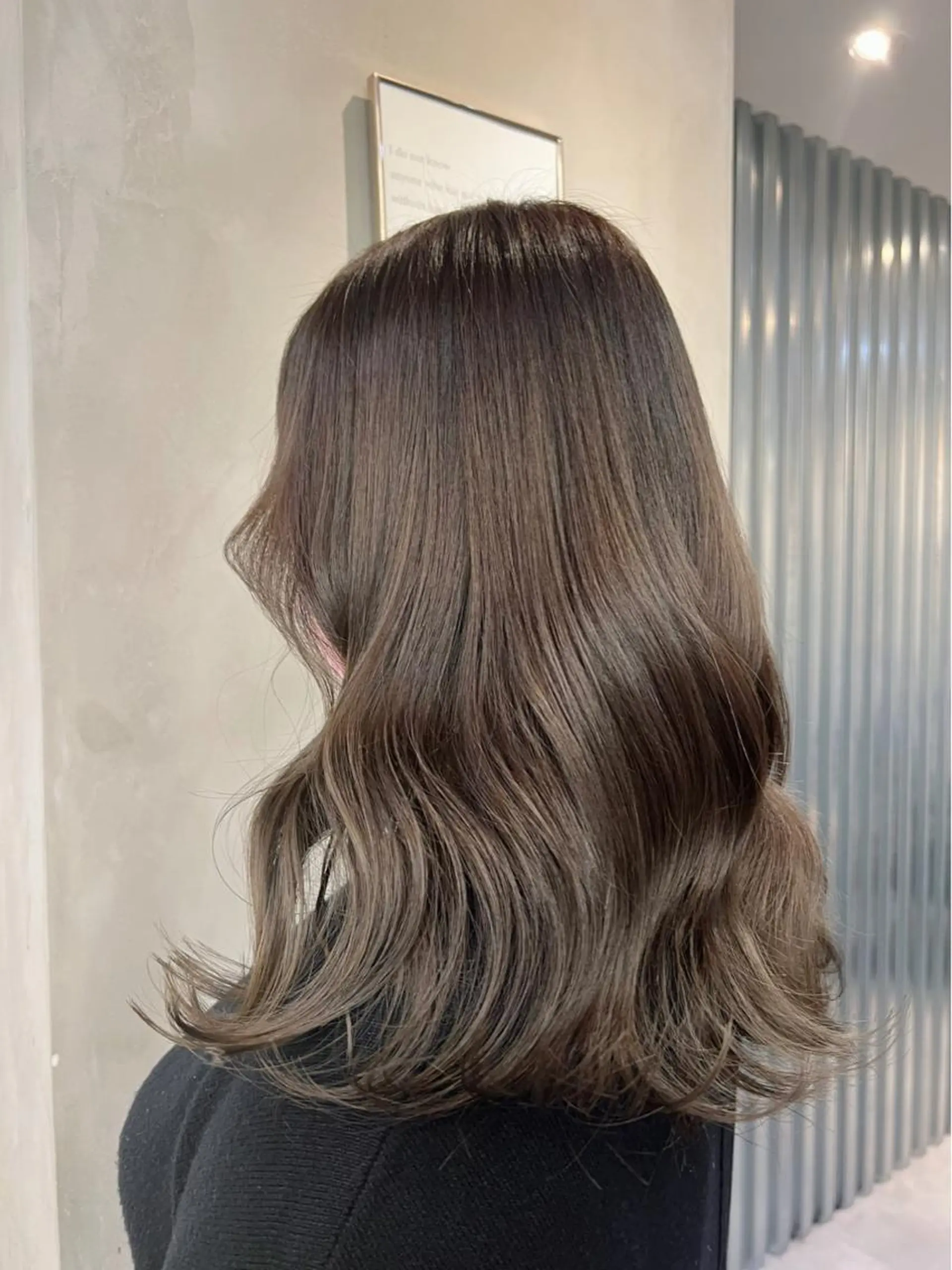 セミロング カット ヘアカラー トリートメント ♡可愛い艶髪特化♡ 艶髪先生のヘアスタイル