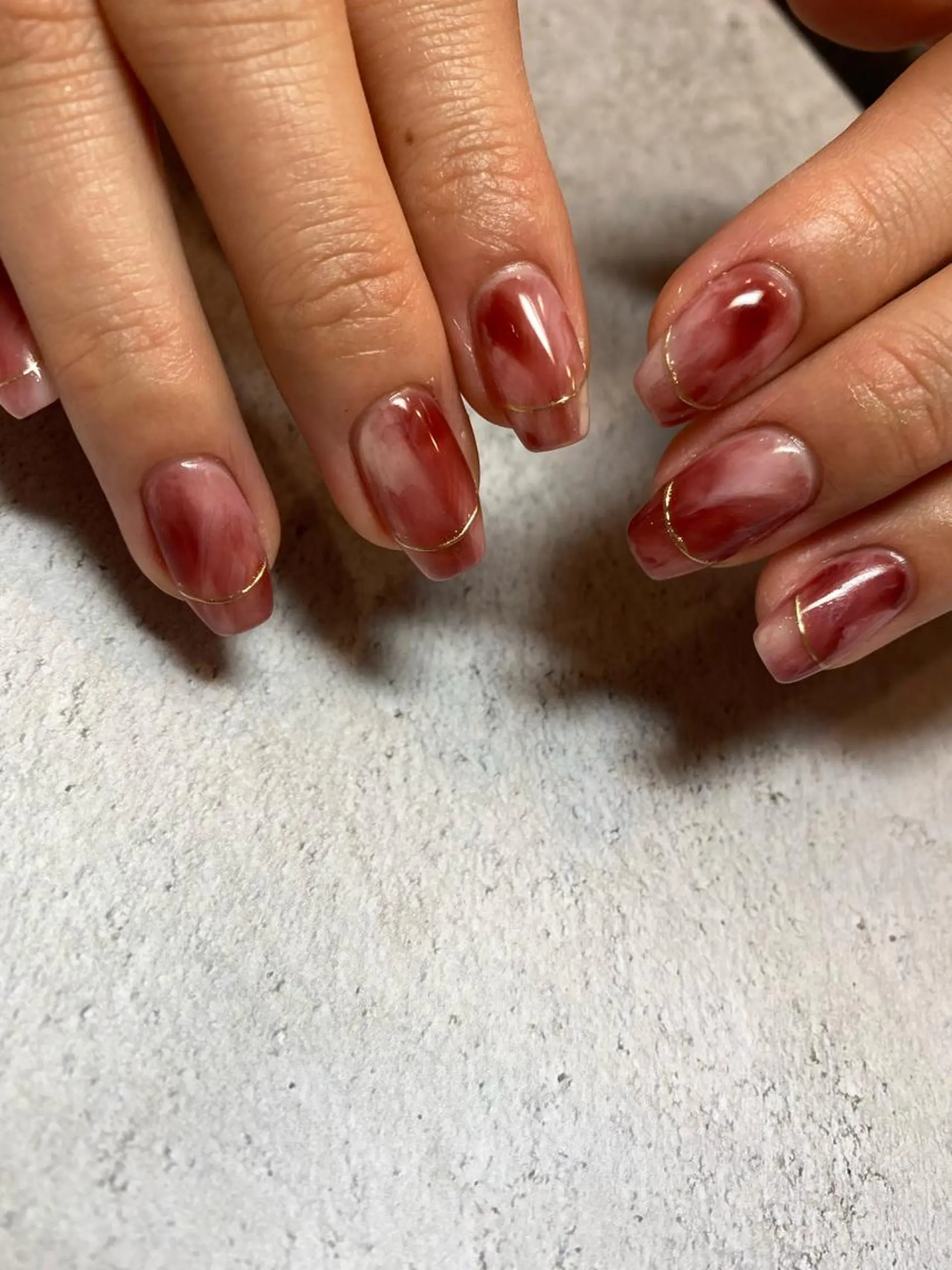 ネイル ハンドネイル 【LINON】 airiのネイルデザイン