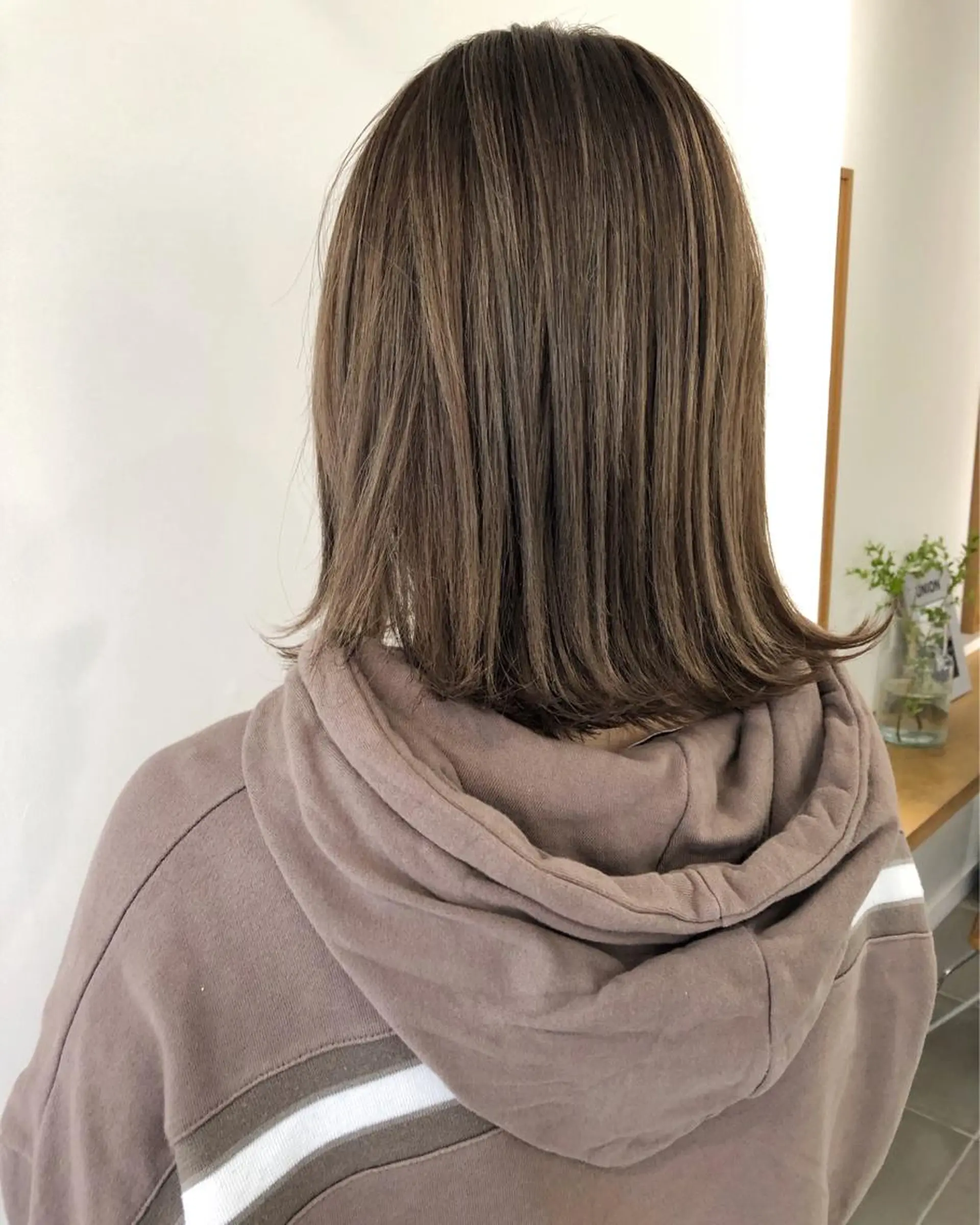 ミディアム ハイライト ボブ/レイヤー 🌟梅田盛一🌟のヘアスタイル