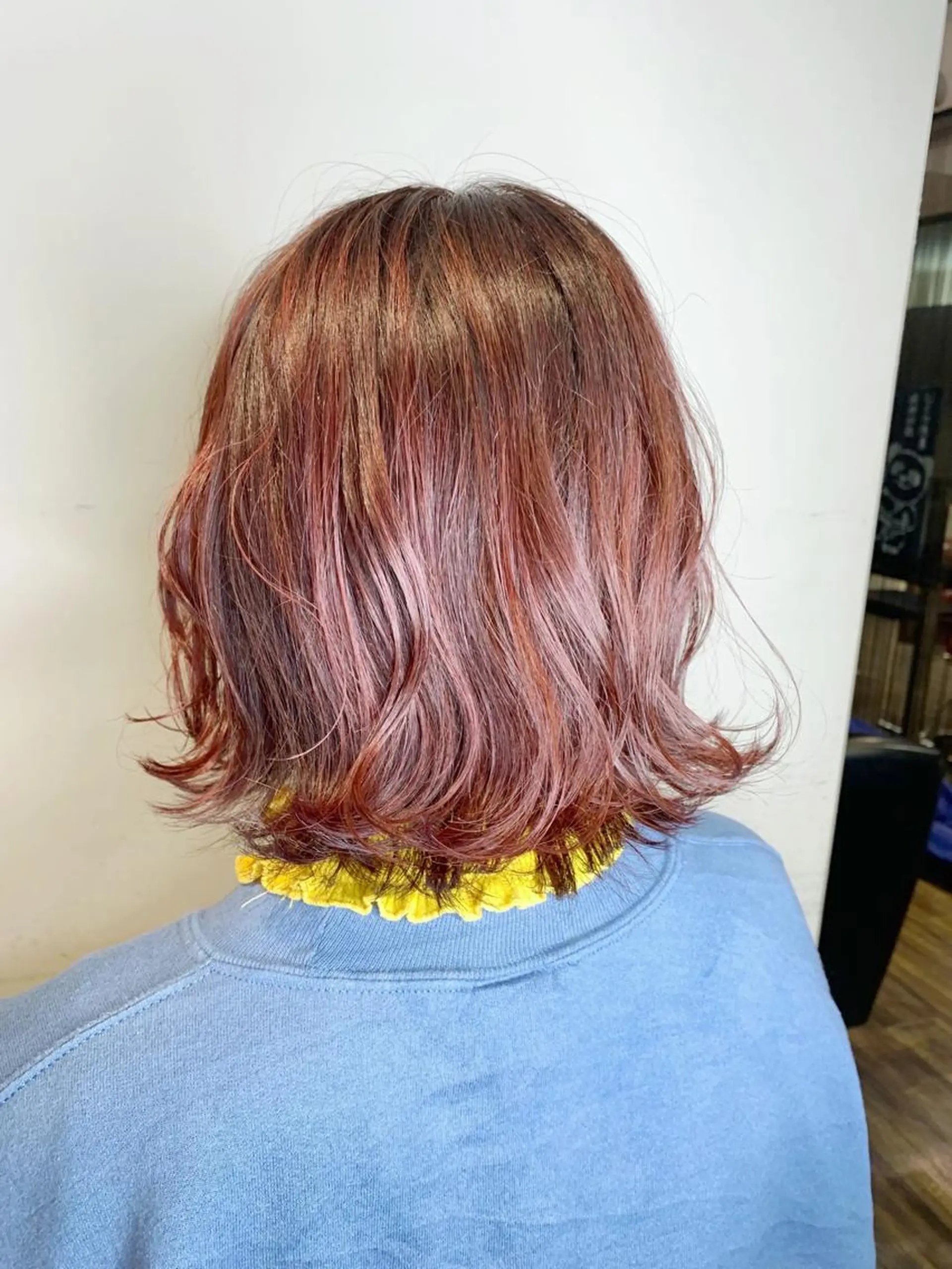 ショート カラー ヘアアレンジ ハイライトカラー ハイライト 🌿‬ ܸAir 透明感🌱西村知佳のヘアスタイル