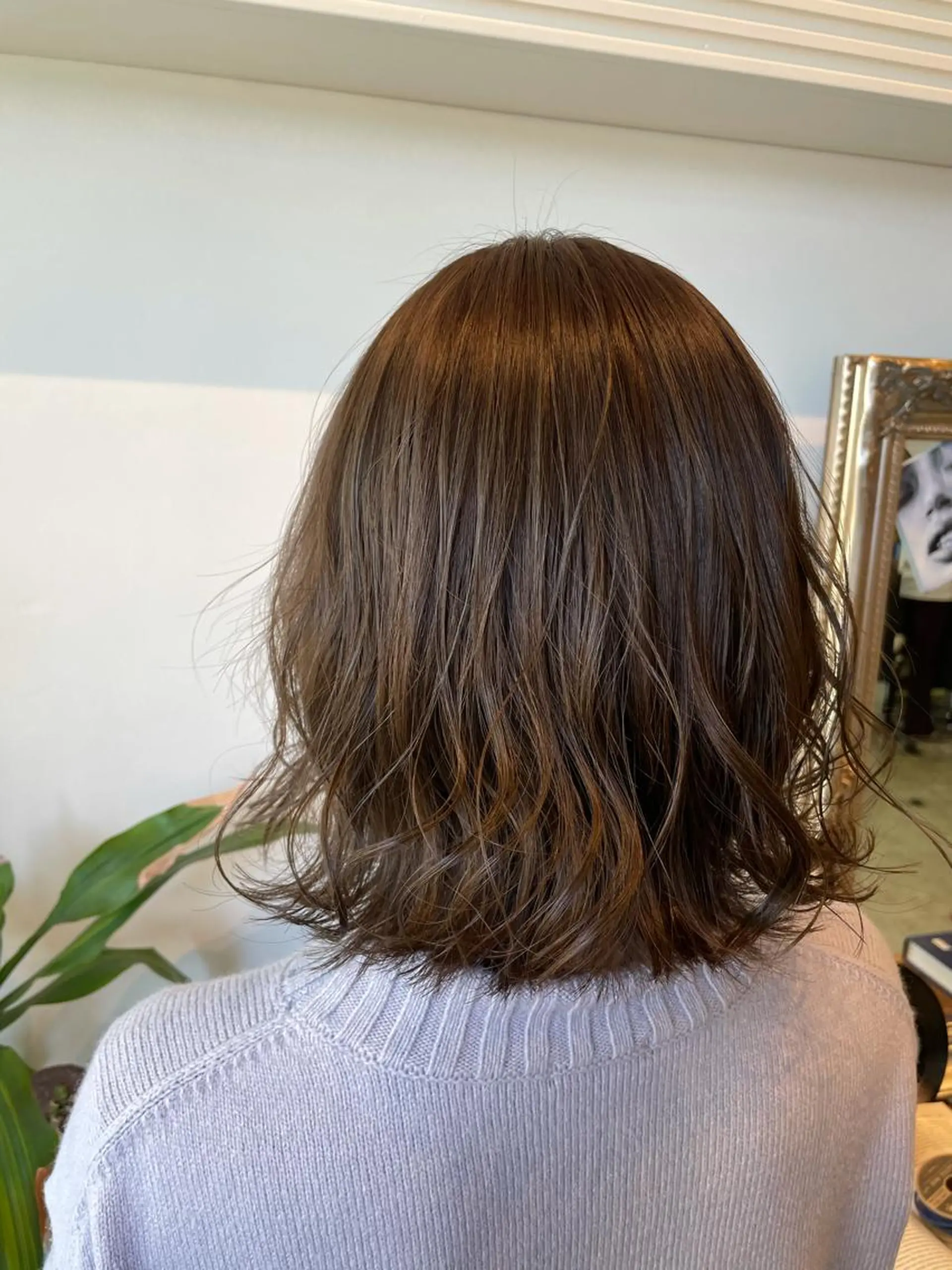 ミディアム カラー グレージュ 💐パーソナルカラー /市橋加菜💐のヘアスタイル