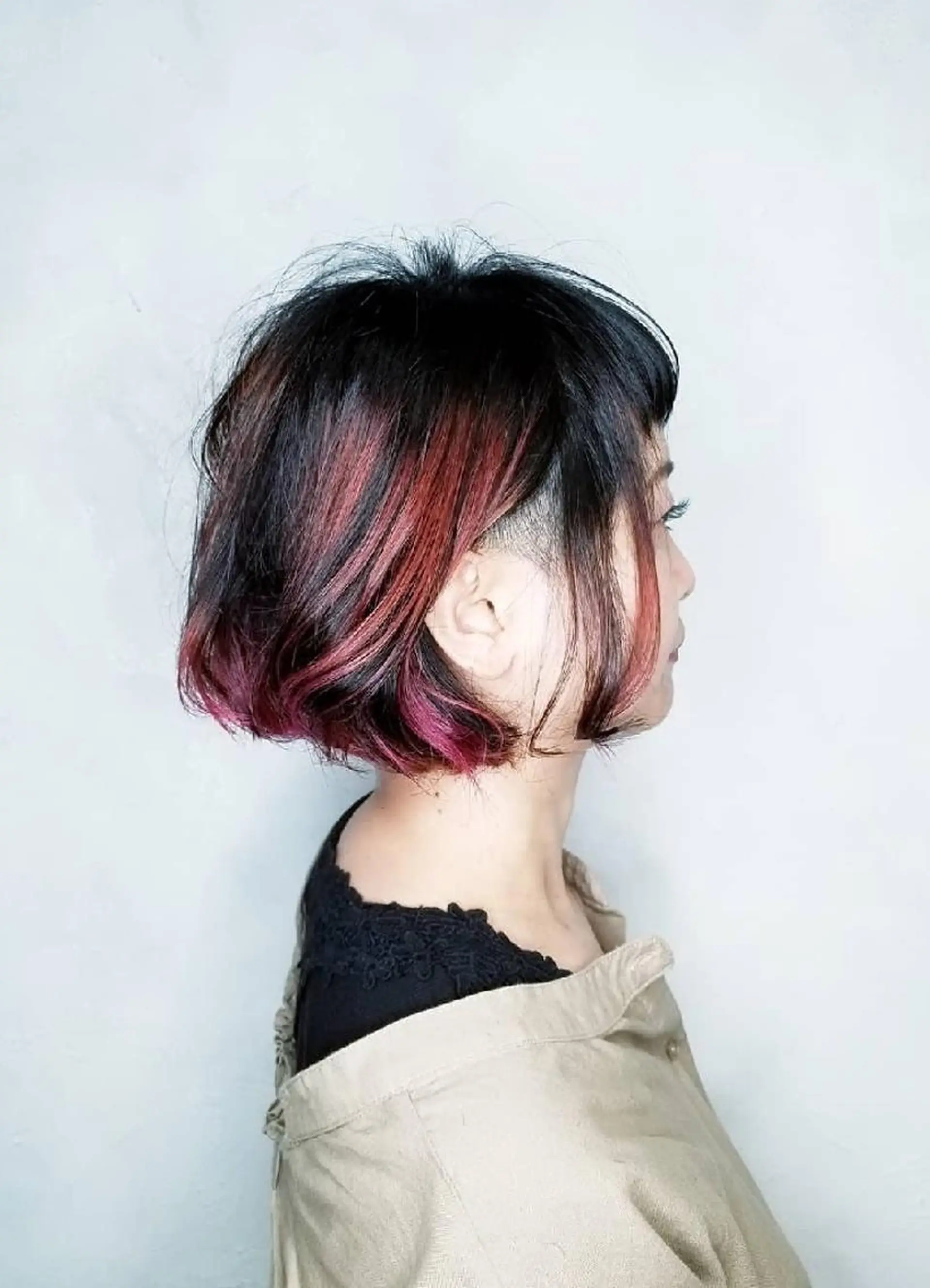 ショート ボブ 美容院 コッペパンのヘアスタイル