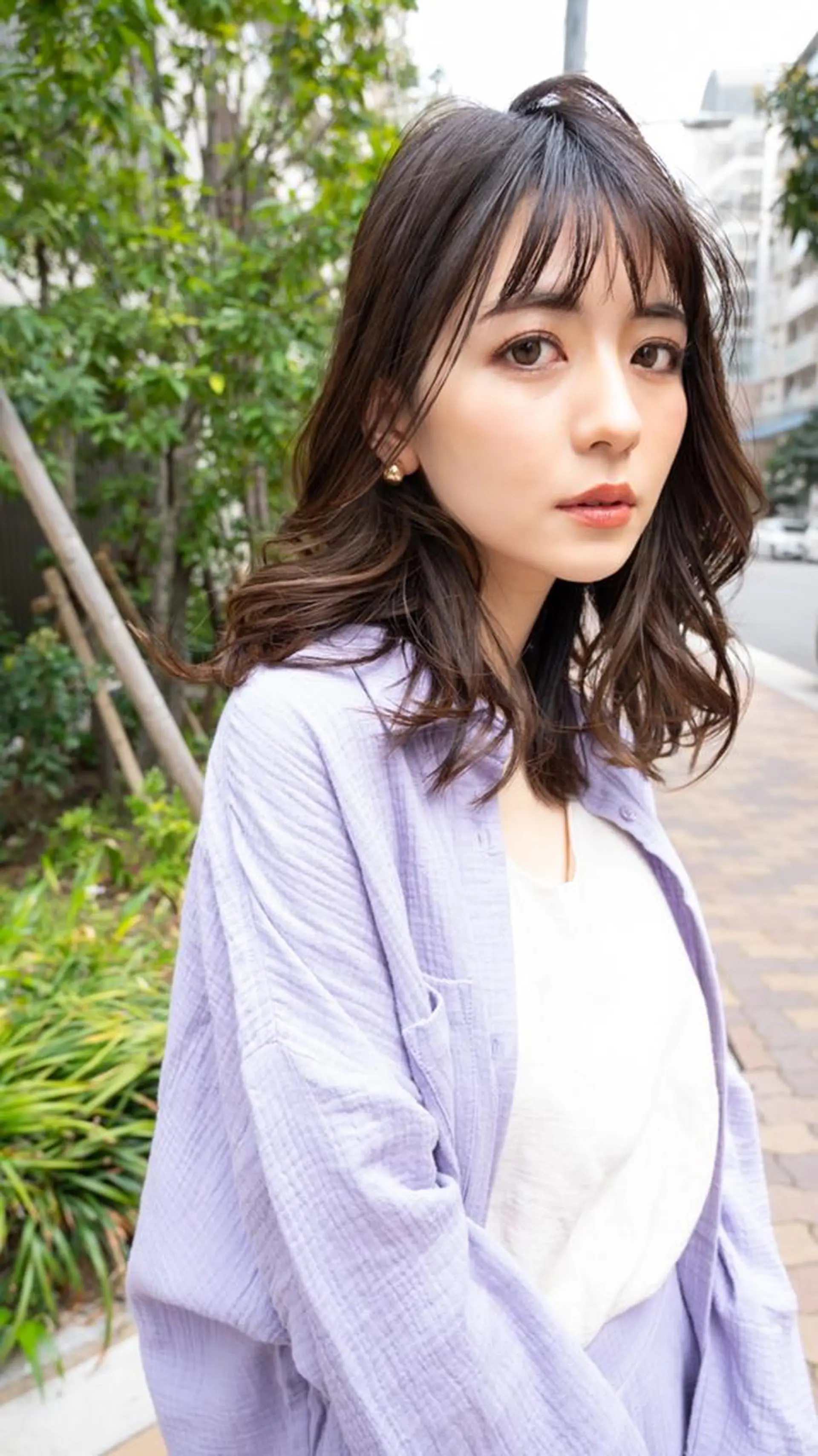 カラー ミディアム ANGELICA 吉川智昭のヘアスタイル