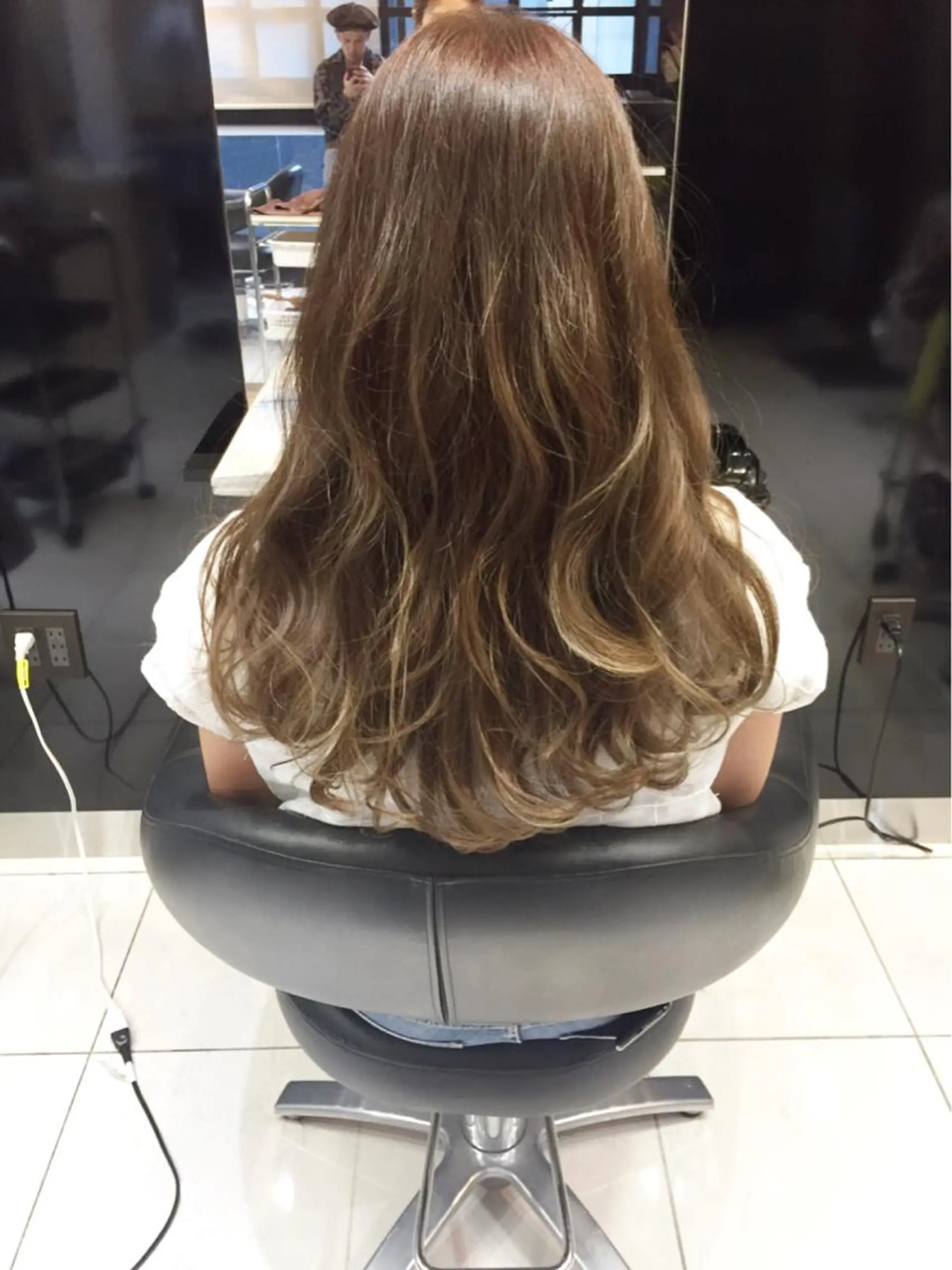 ロング natsu fujinoのヘアスタイル