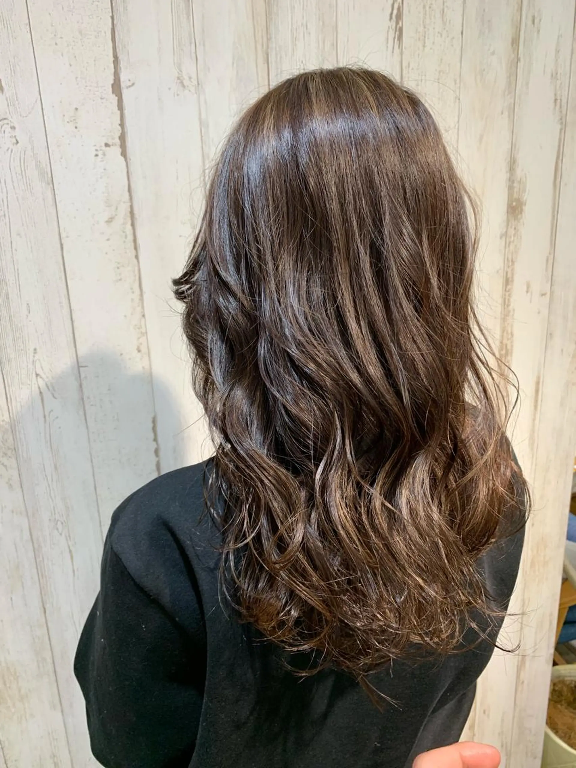 ロング カラー HAIR&MAKE.sia所属・心斎橋韓国ボブ 好原良真のヘアスタイル