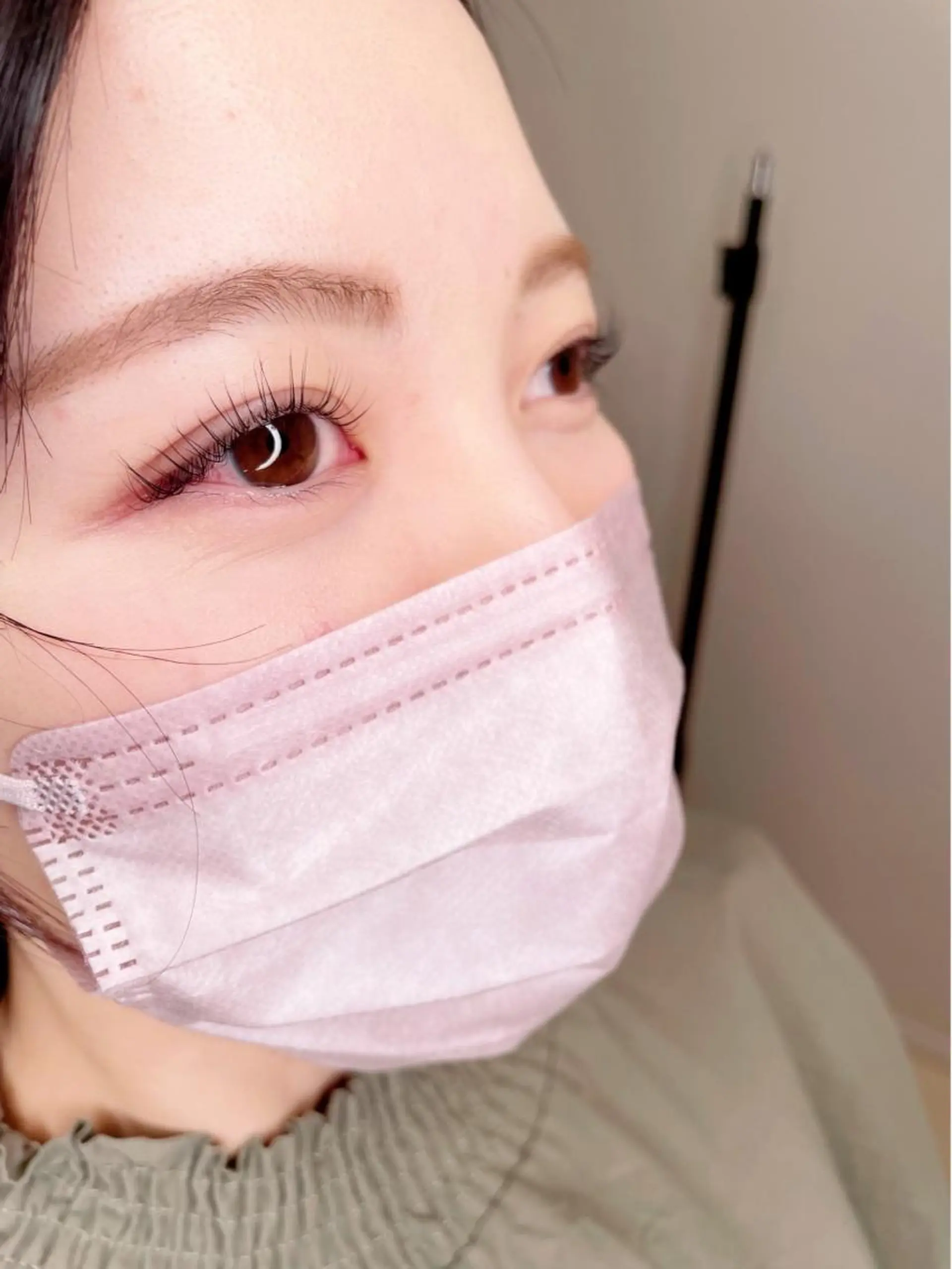 マツエク・マツパ 一重×まつ毛パーマ マツパ 森崎 麗のマツエク・マツパデザイン