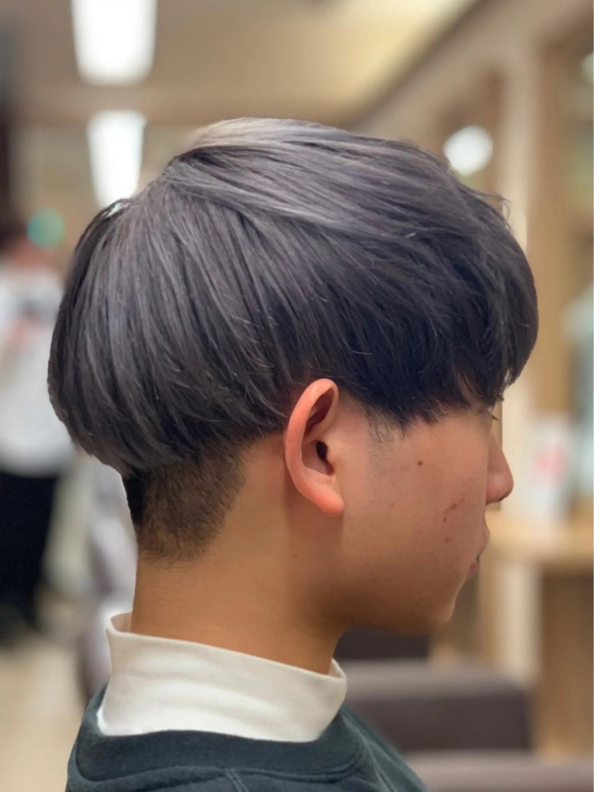 ショート カラー メンズ メンズハイトーン ハイトーンカラー パープルカラー メンズ専門 中島俊【朝霞】のヘアスタイル