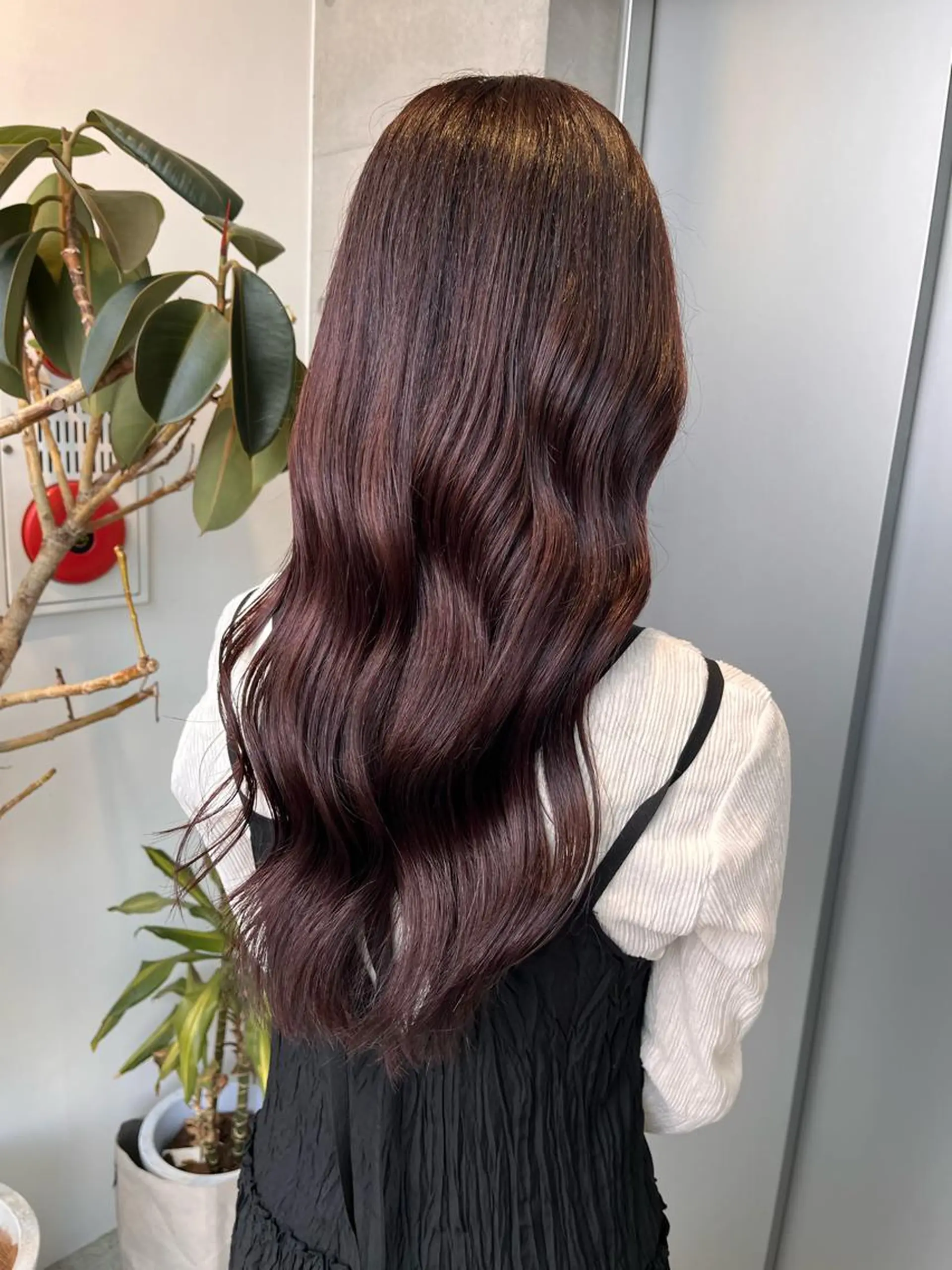 ミディアム カット ヘアカラー トリートメント 🌫️大人韓国ヘア 🌫️naoyaのヘアスタイル