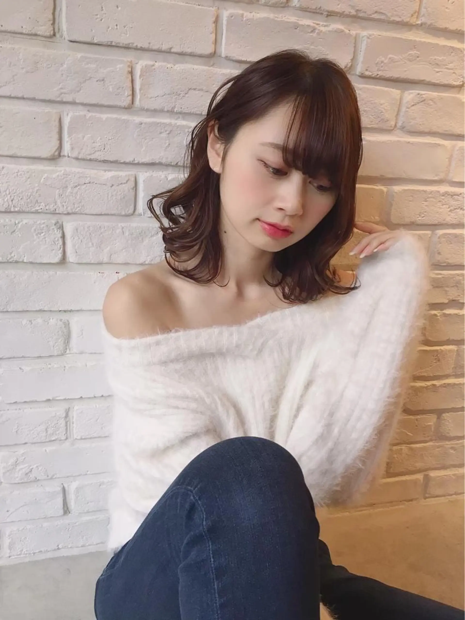 セミロング 豊中/メンズ特化 岡田 龍之介のヘアスタイル