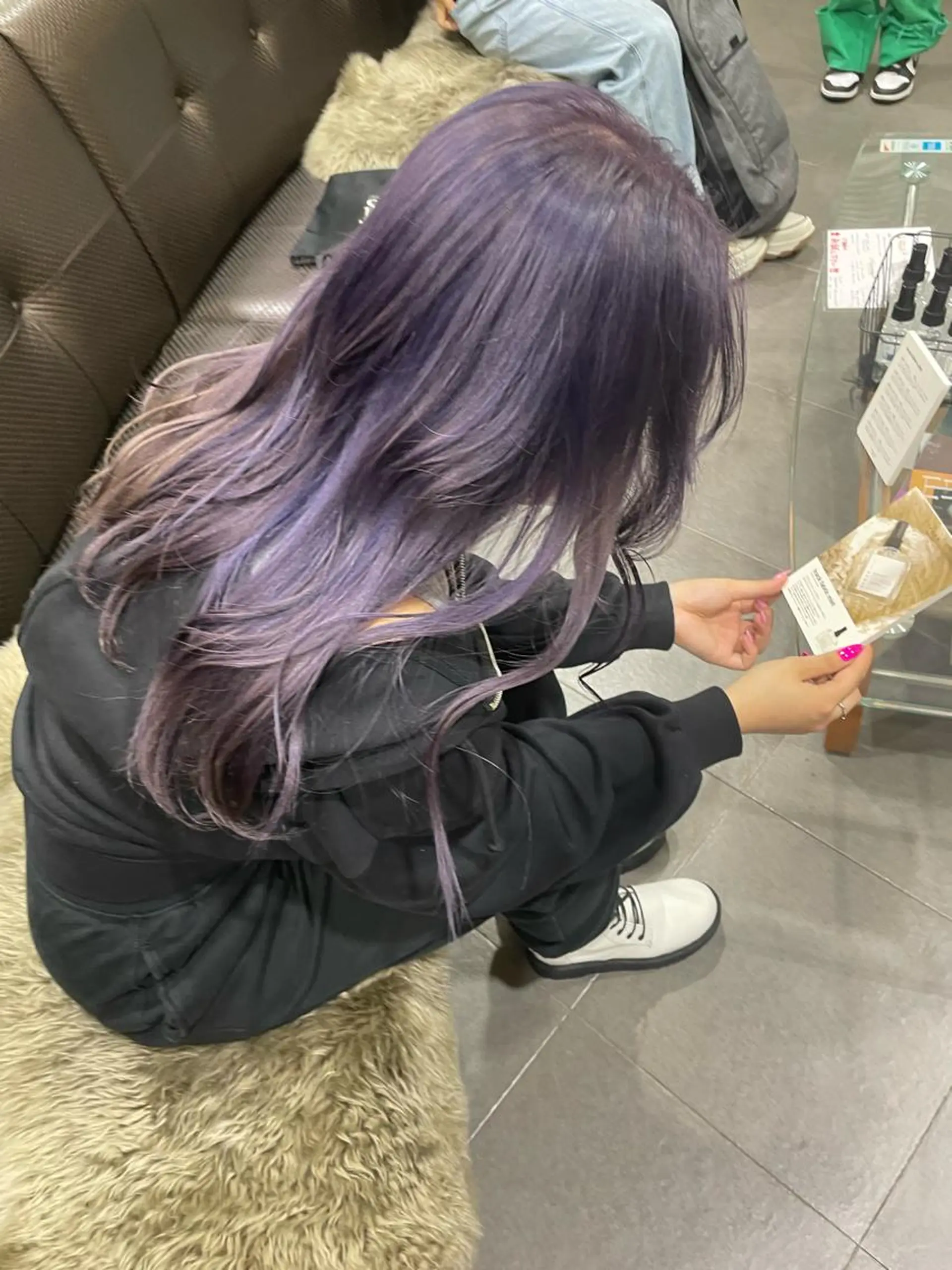 ロング カラー 🫧カット/パーマ /ネイル/かりん🫧のヘアスタイル