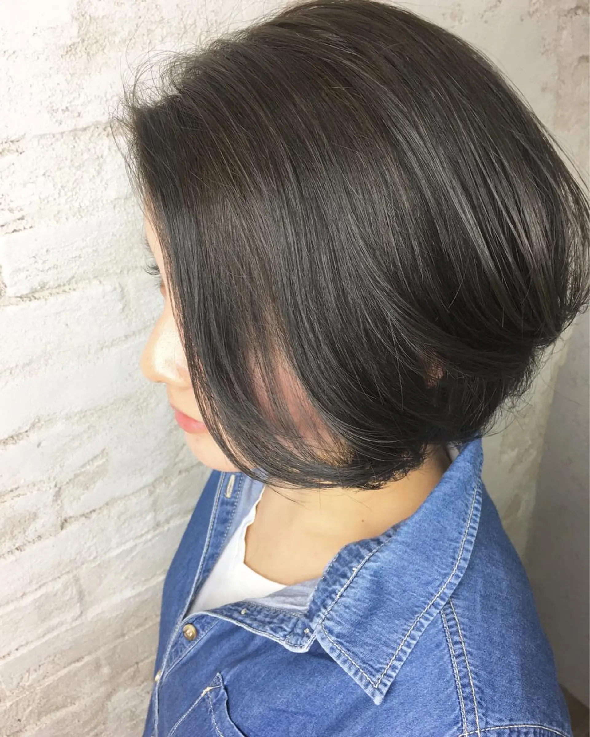 ミディアム カラー アッシュ ハイトーンカラー boutique misakiのヘアスタイル