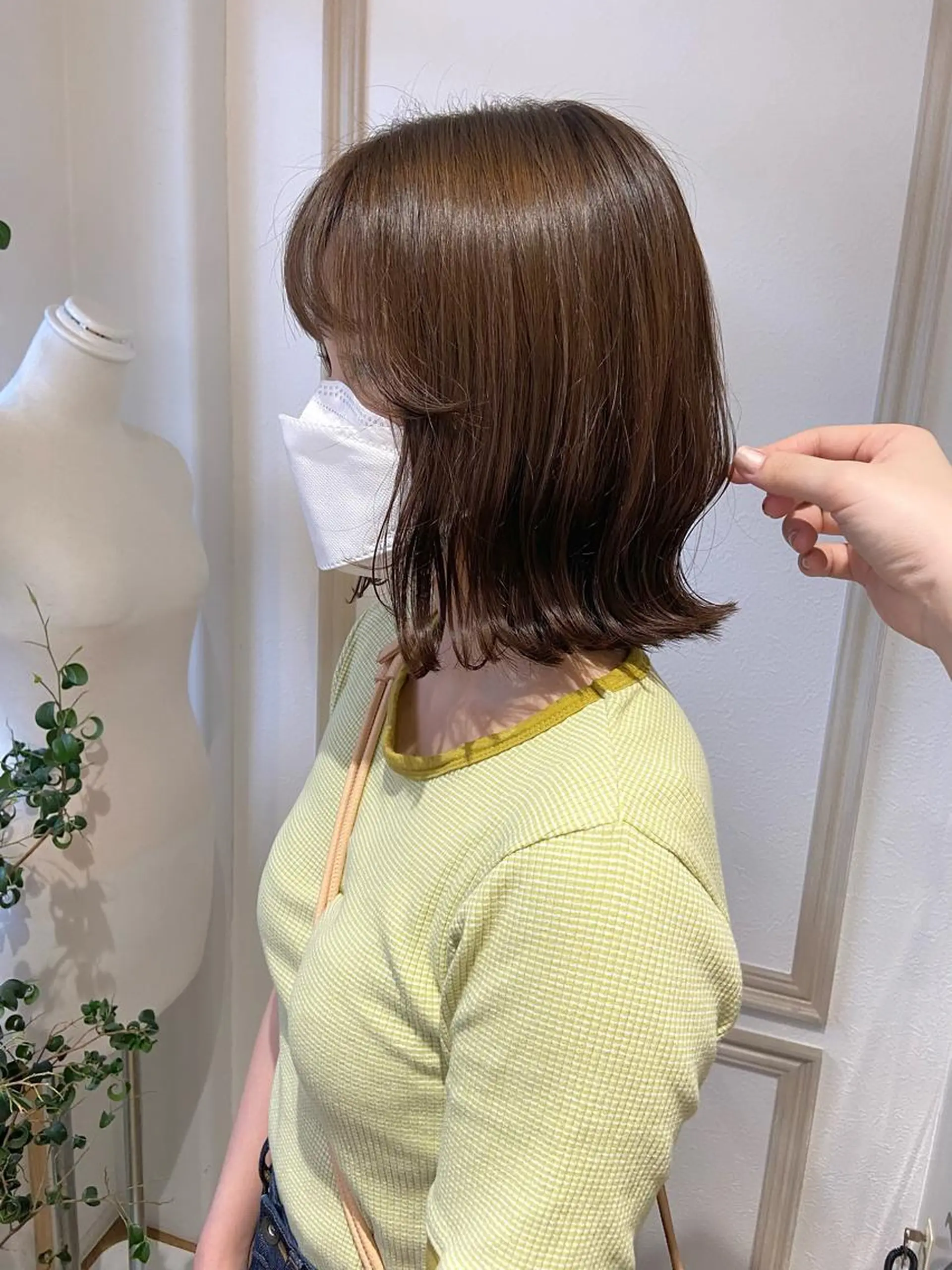 ショート カラー ヘアカラー merc.🌿💚 八幡真衣のヘアスタイル