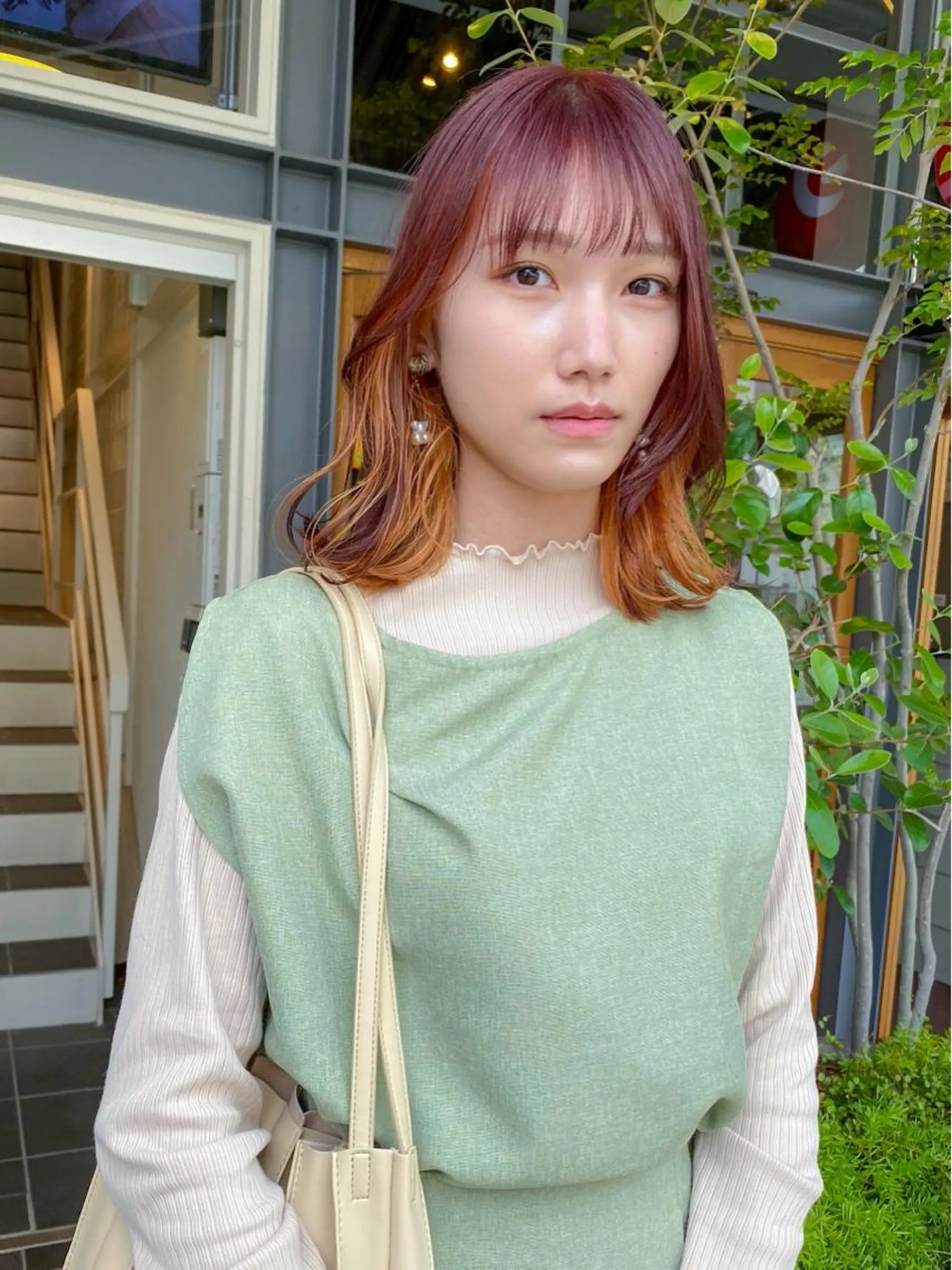 ミディアム カラー メンズ/スパイキー ショート/ミツイのヘアスタイル