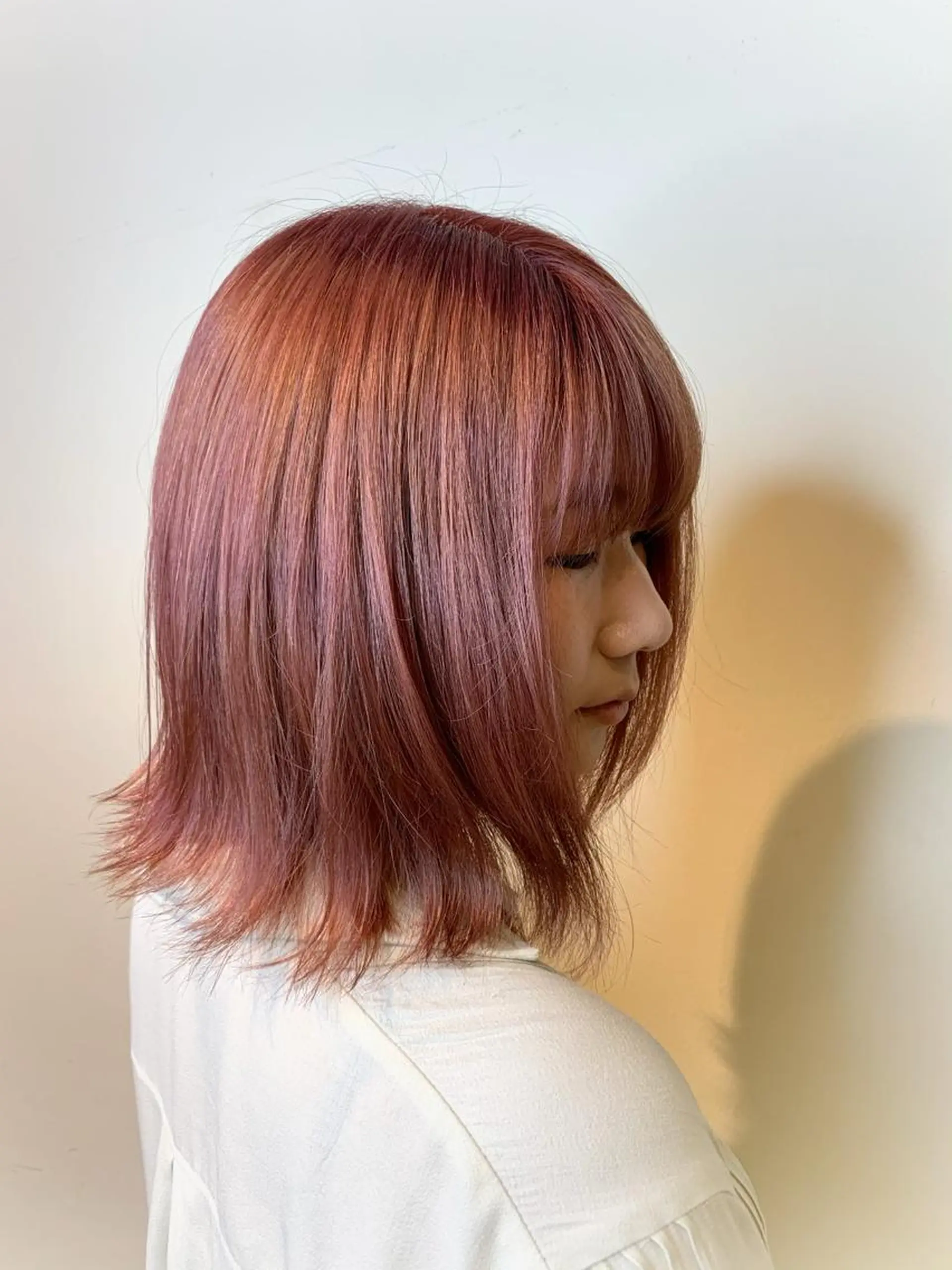 カラー ヘアカラー トリートメント 1/f所属・秋田 亜由美のヘアスタイル