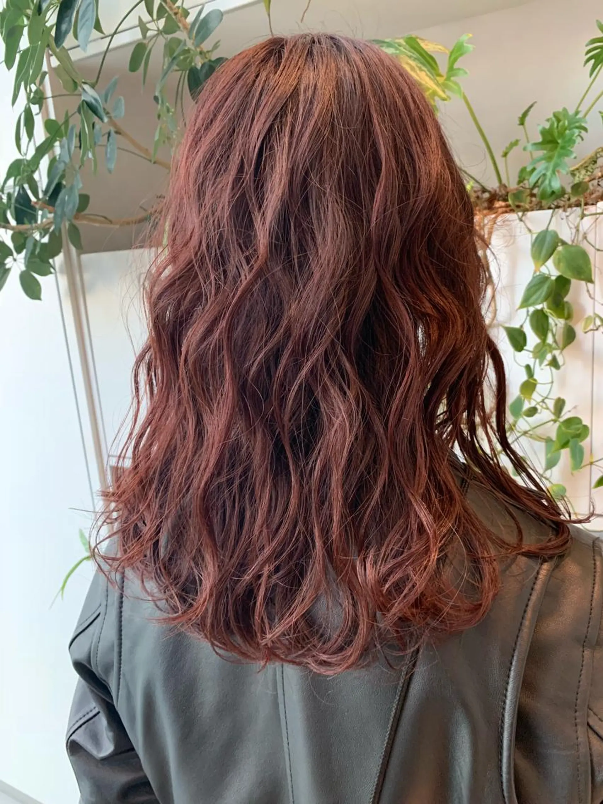 ミディアム カラー ピンクカラー ヘアカラー トリートメント 東北No.1完全個室 💐梶谷社長のヘアスタイル