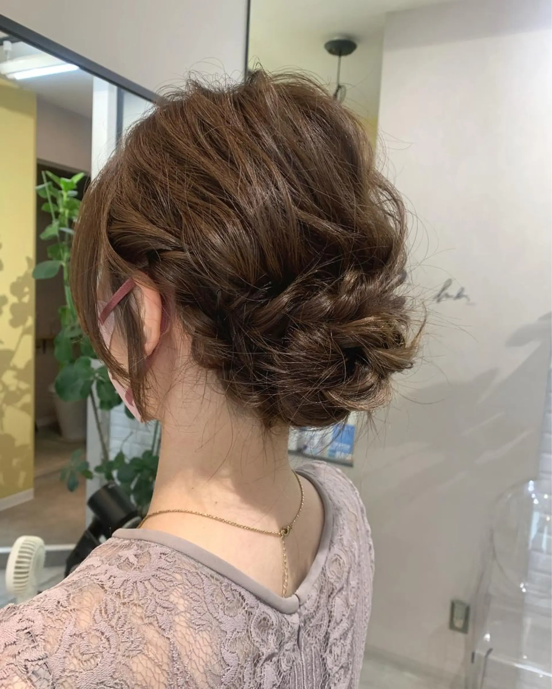 ロング ヘアセット hub hair レイヤー/透明感のヘアスタイル