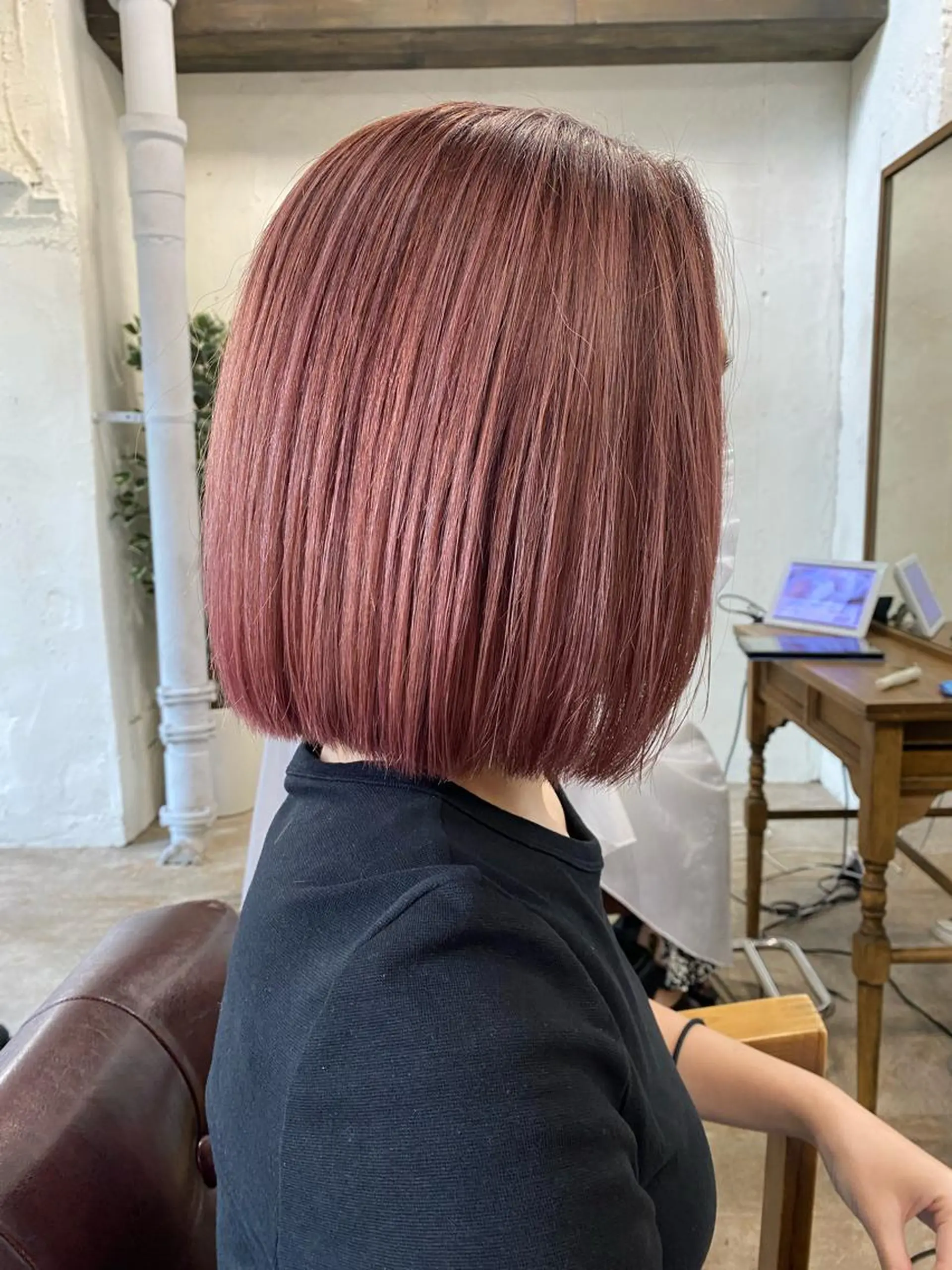 ショート カラー ブリーチ ハイトーンカラー ピンクカラー ミニモお気に入り数 No.1宍戸雄弥のヘアスタイル