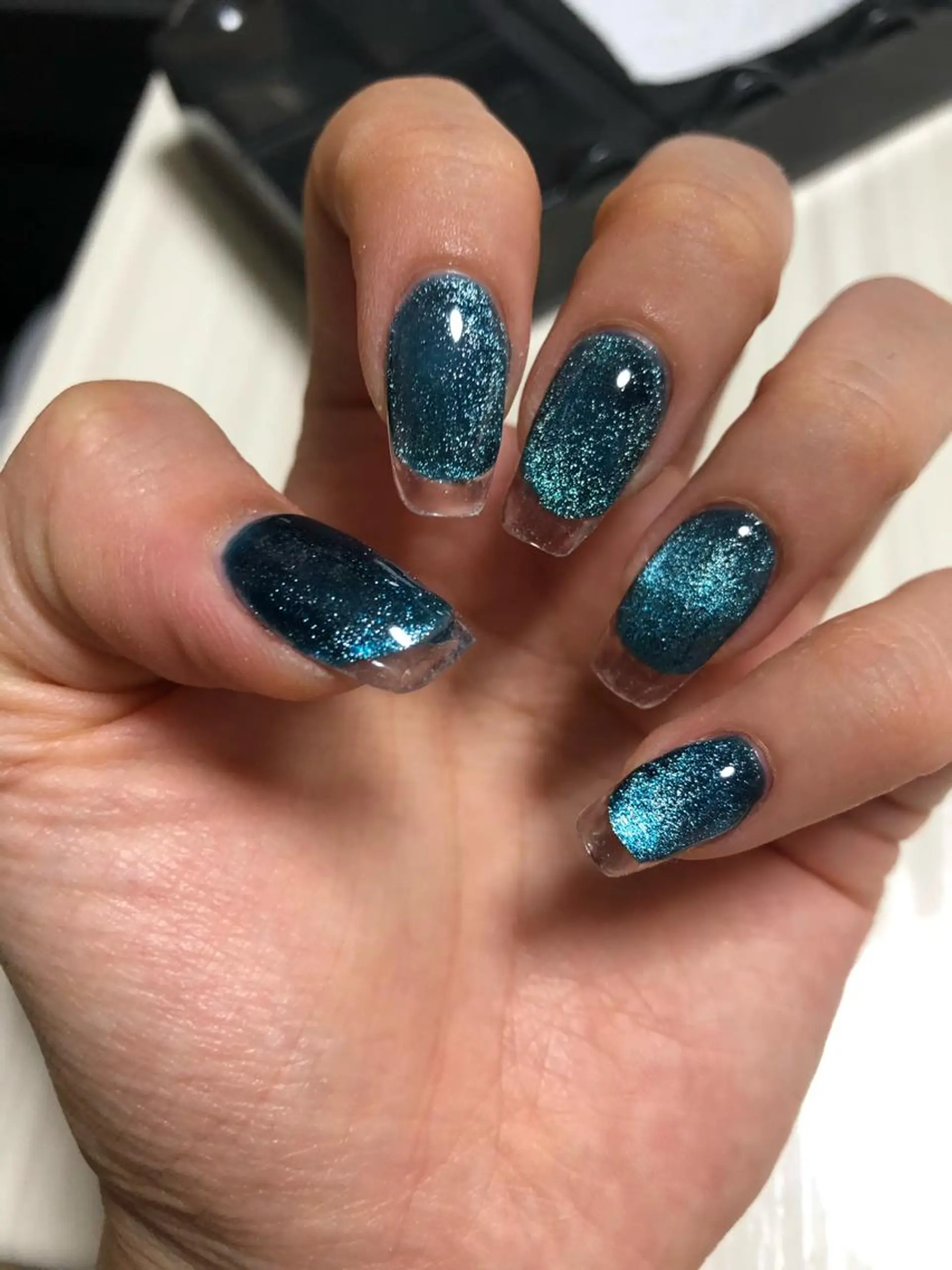 ネイル クリアネイル フレンチネイル Nakano Kanaのネイルデザイン