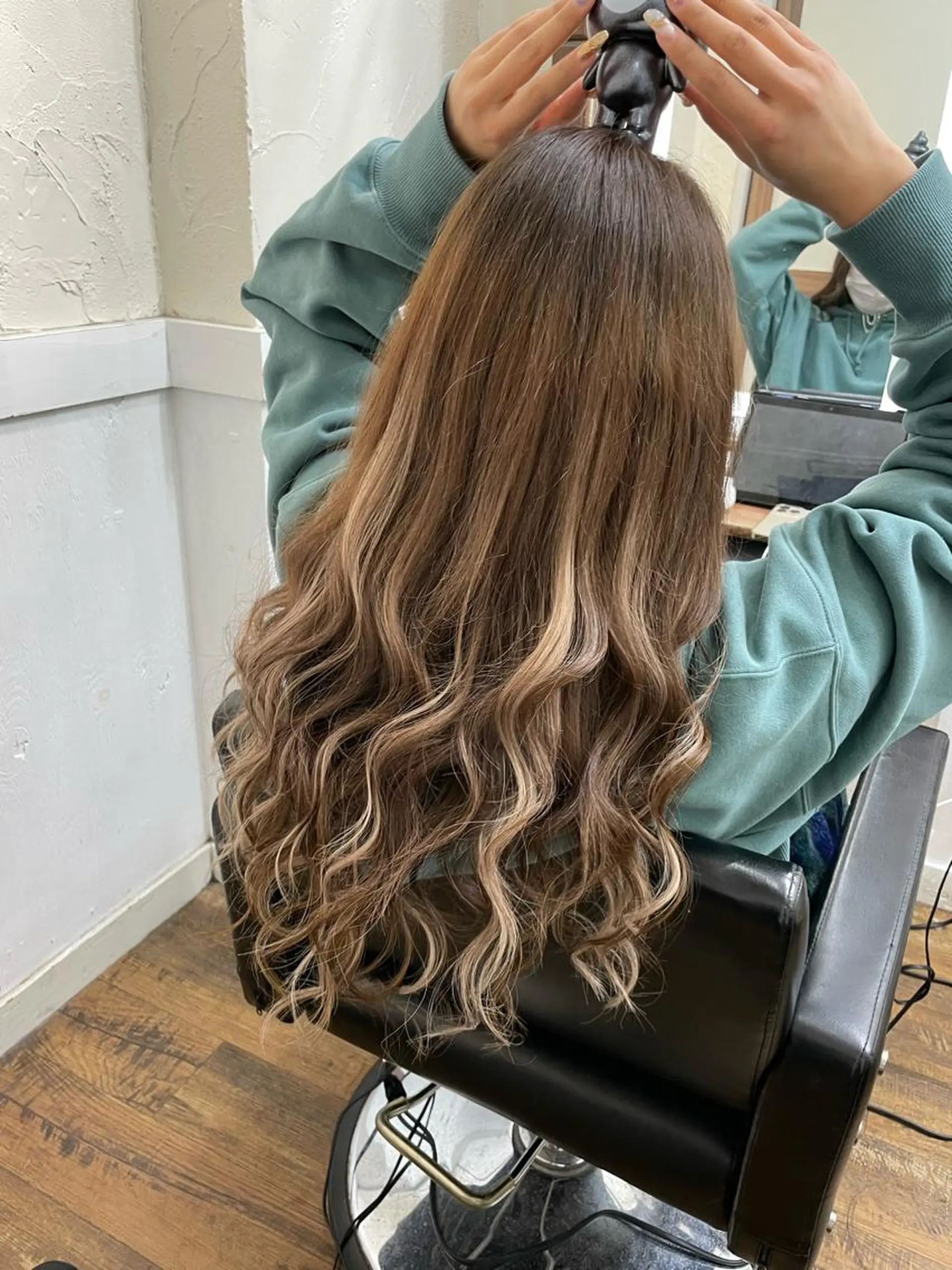 ミディアム カラー ハイライトカラー エクステ ハイライト PSY【サイ】所属・PSY【サイ】 /池袋/RYUSEIのヘアスタイル