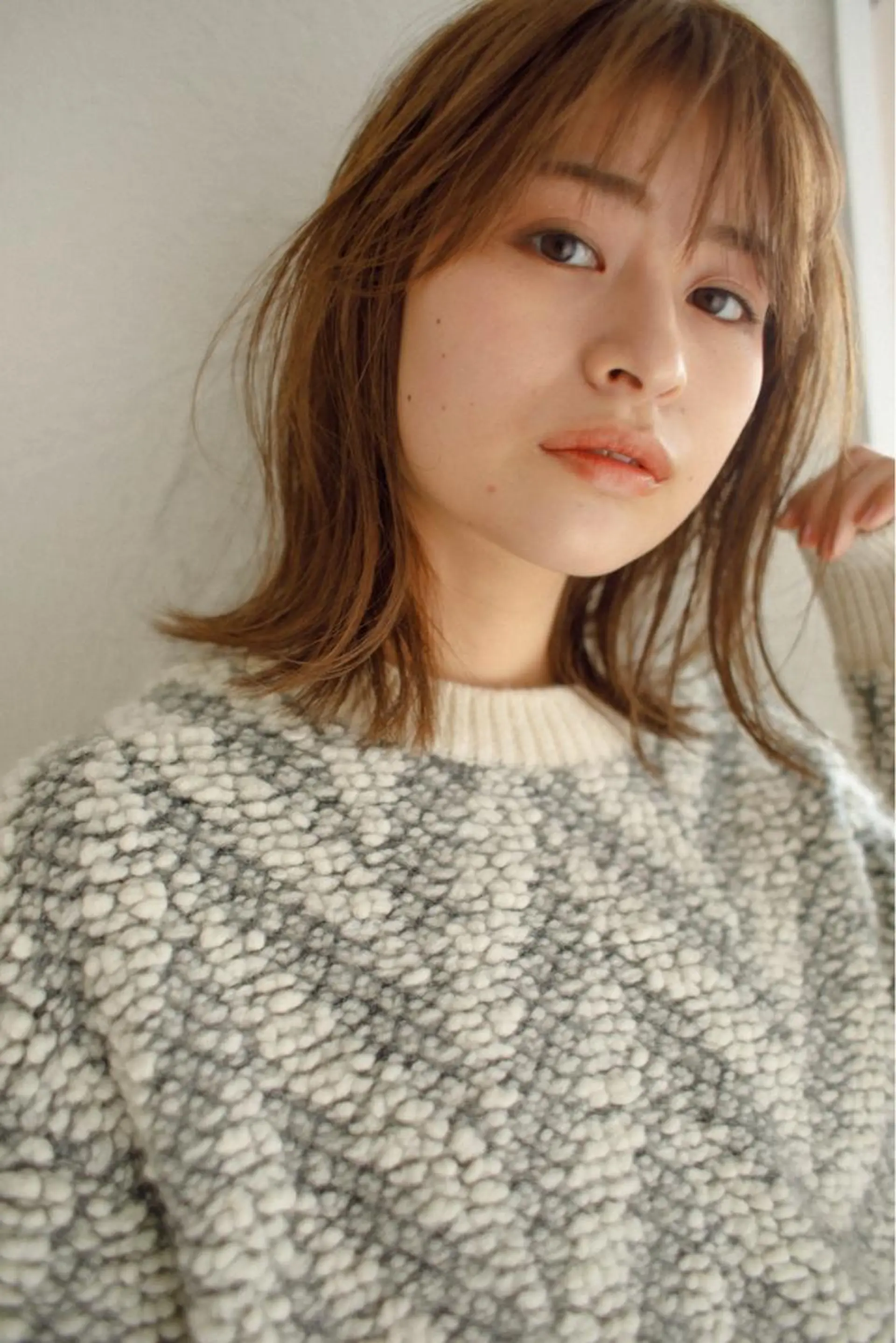 ミディアム カラー freelance lab所属・iizuka akiのヘアスタイル