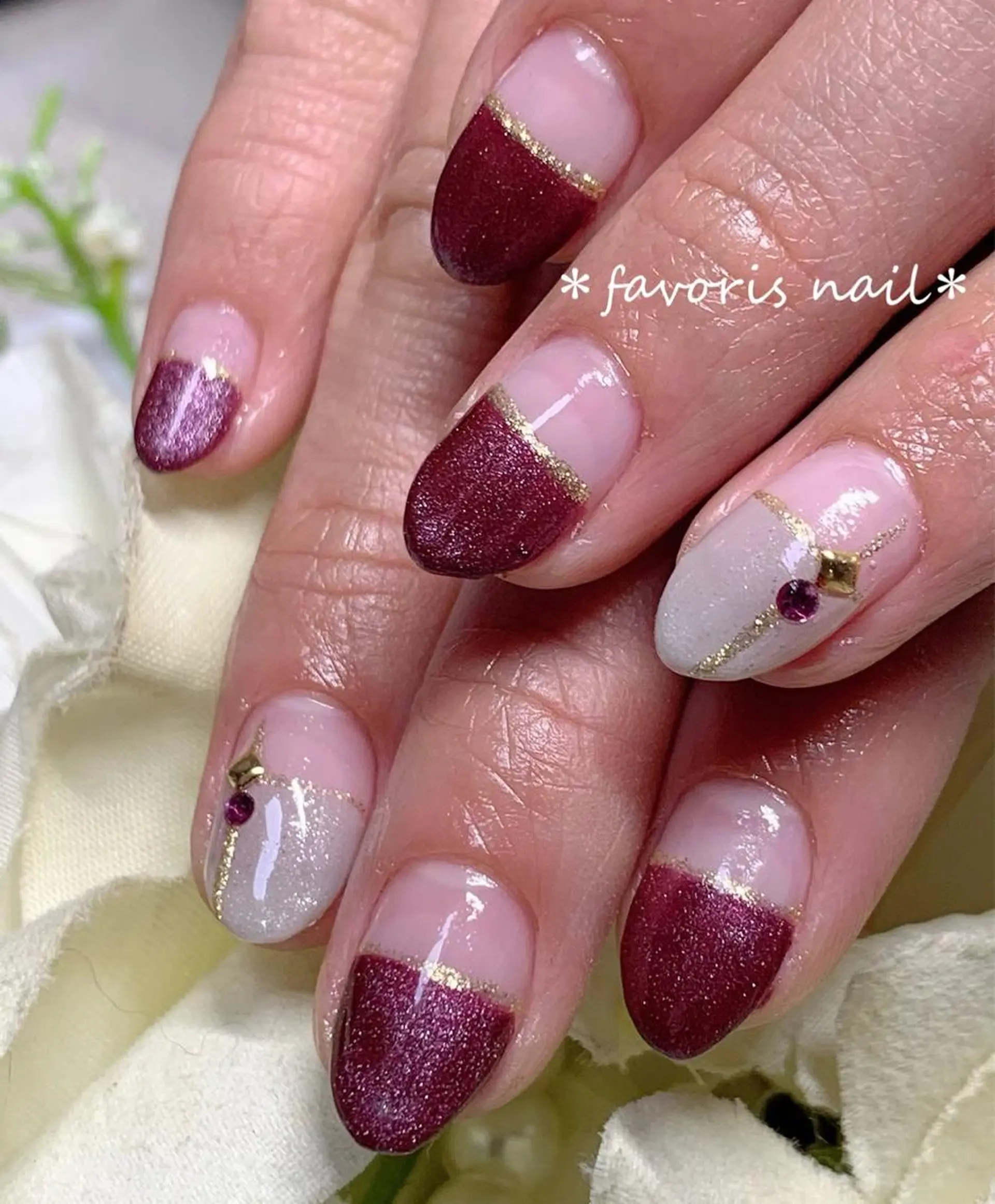 ネイル favoris nail🌼のネイルデザイン