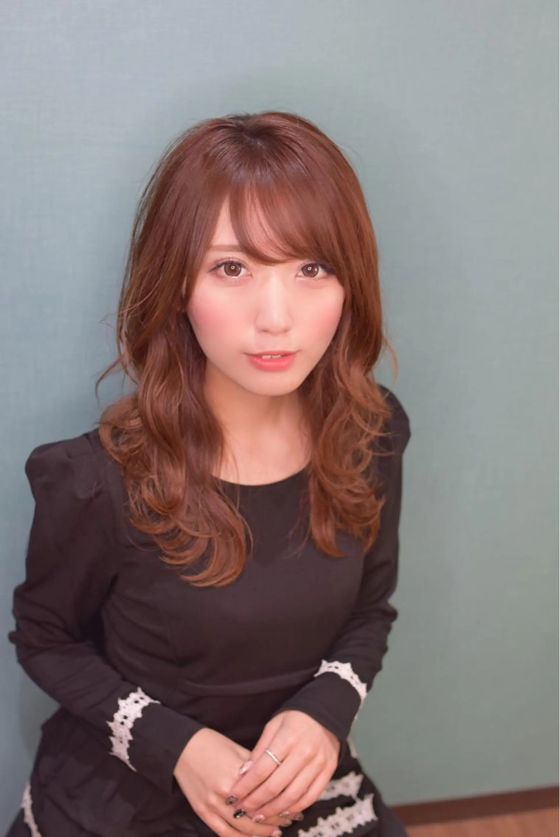 セミロング カラー ✨うるツヤ髪質改善✨ 林 大樹のヘアスタイル