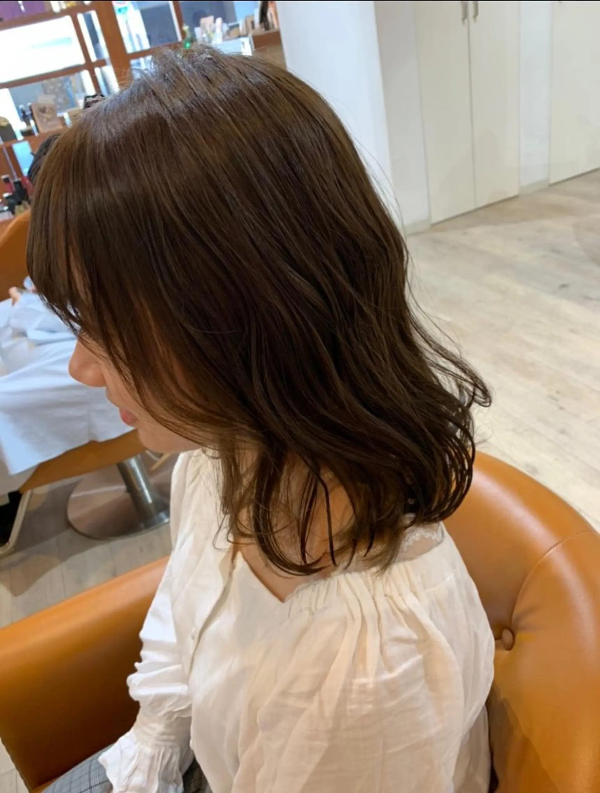 セミロング brace立花 ✂︎ 吉田 茉由のヘアスタイル