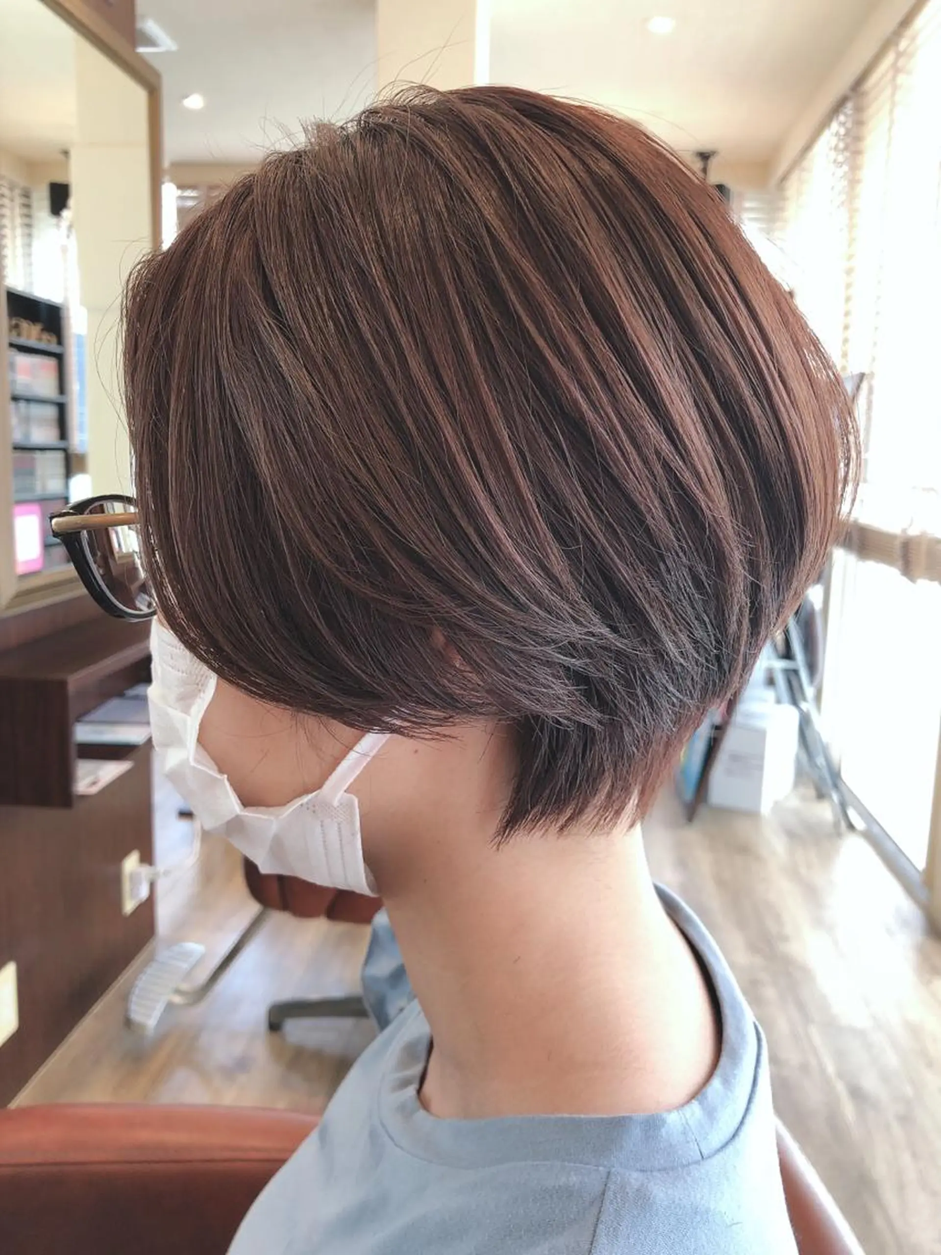 ショート カラー ハンサムショート ショートヘア 代表　YUKI ☆のヘアスタイル