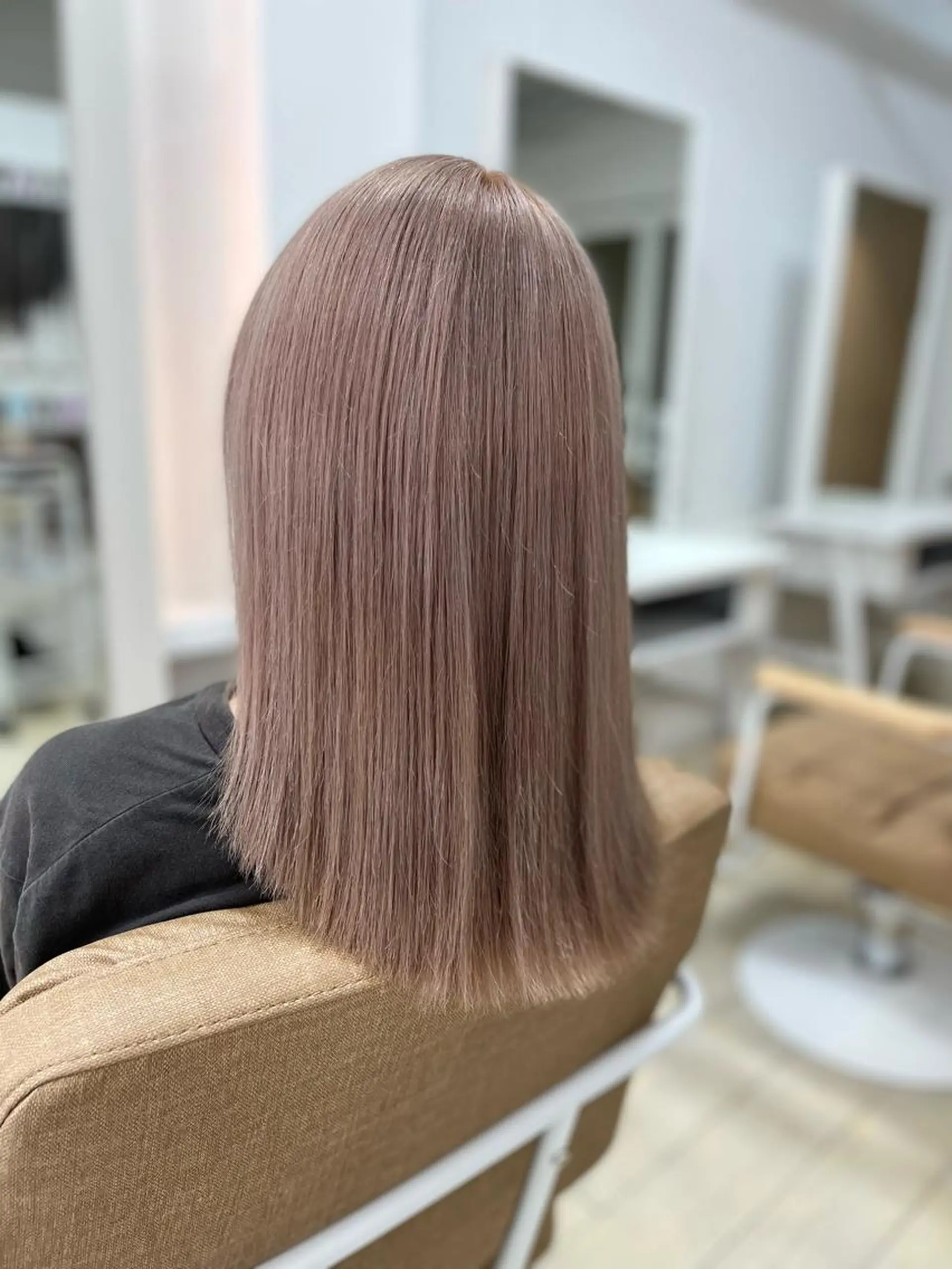 ミディアム カラー ヘアアレンジ メンズ キッズ ネイル マツエク・マツパ アイブロウ 🧡可愛い色落ち🧡 ハイトーン特化🧡のヘアスタイル